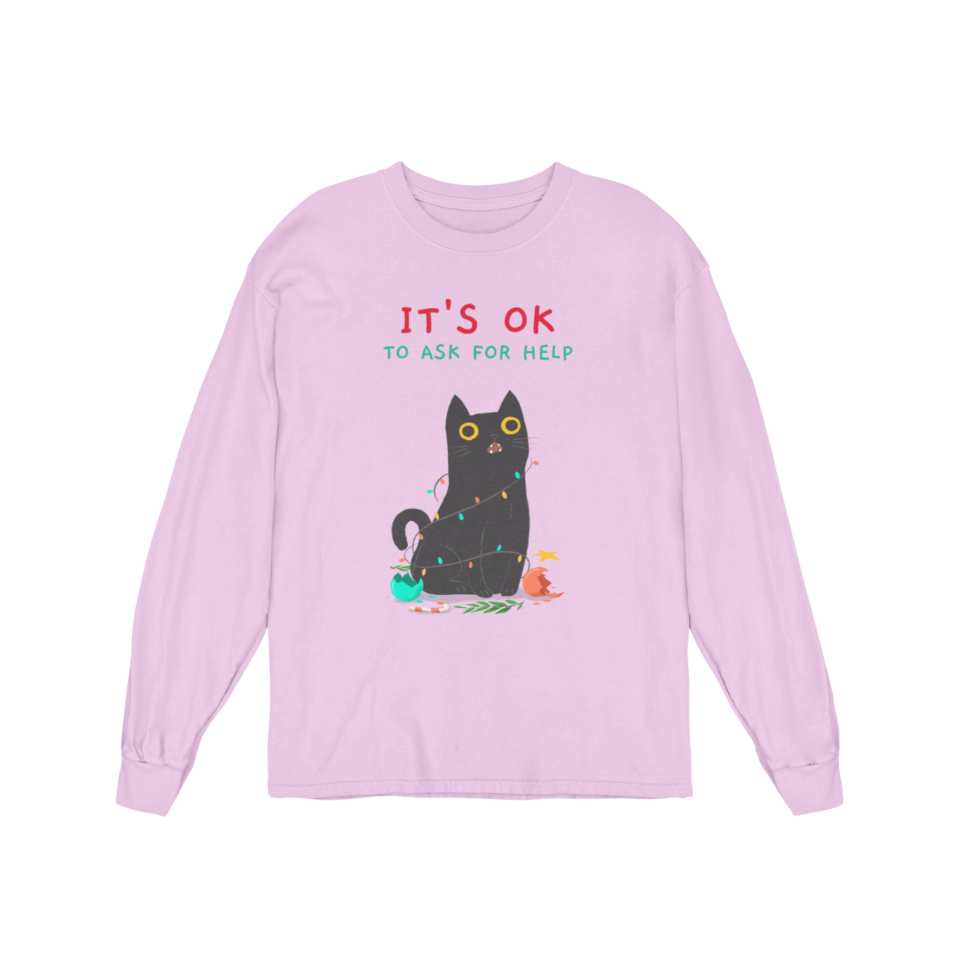 It's OK To Ask For Help - Long Sleeve Tee