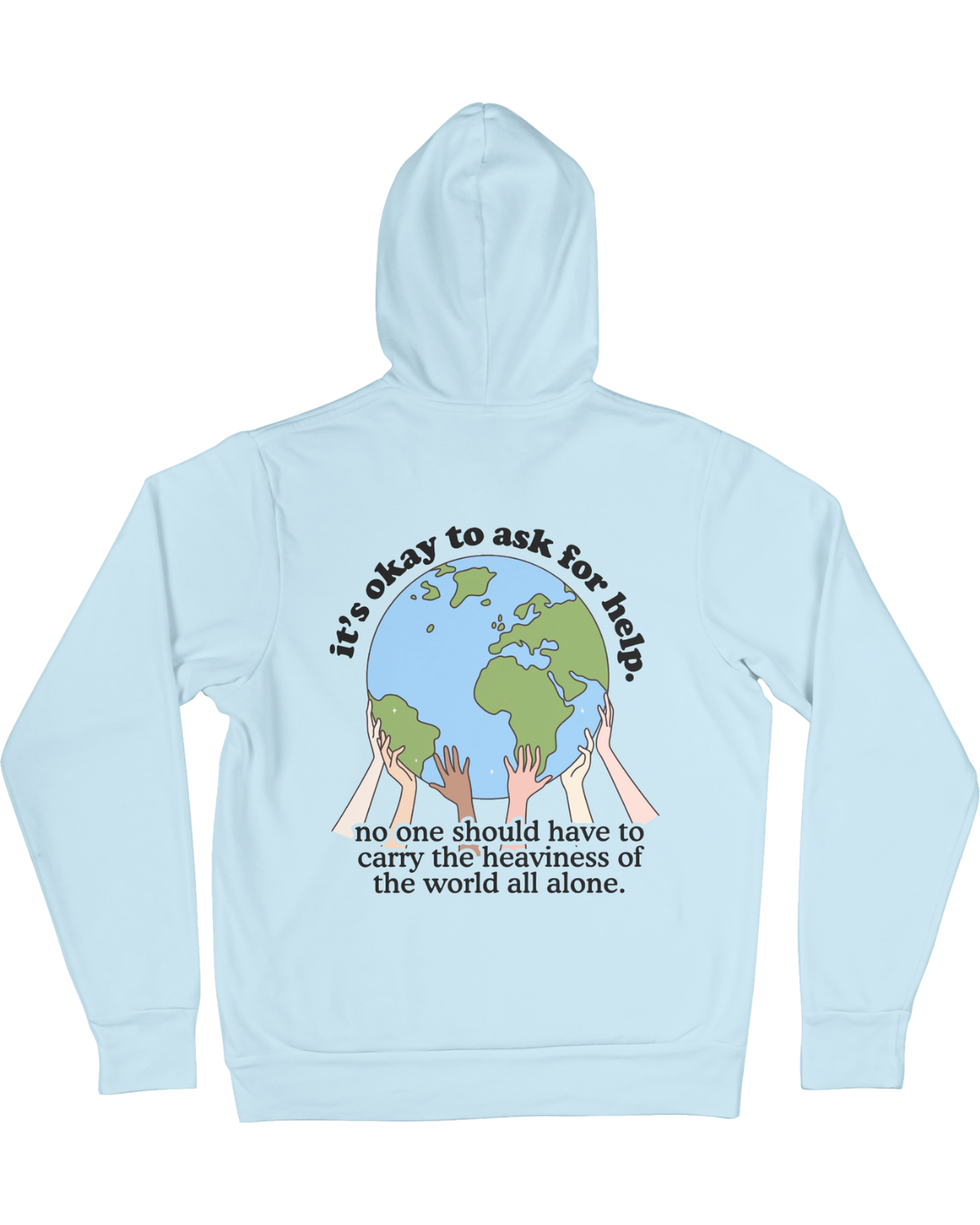 Call or Text 988; It's Okay To Ask For Help - Hoodie