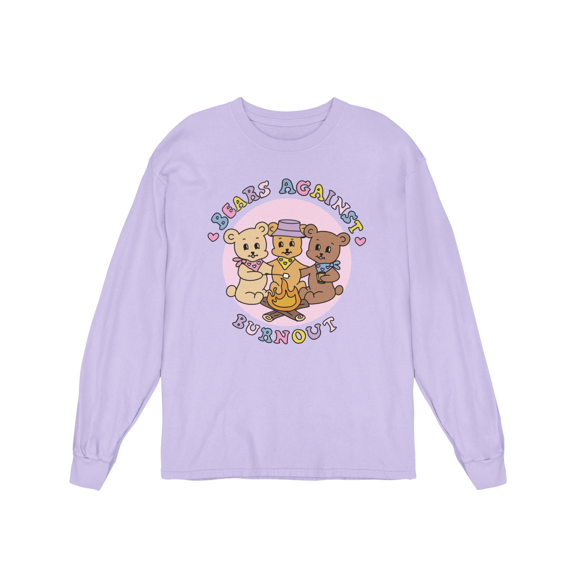 Bears Against Burnout - Long Sleeve Tee