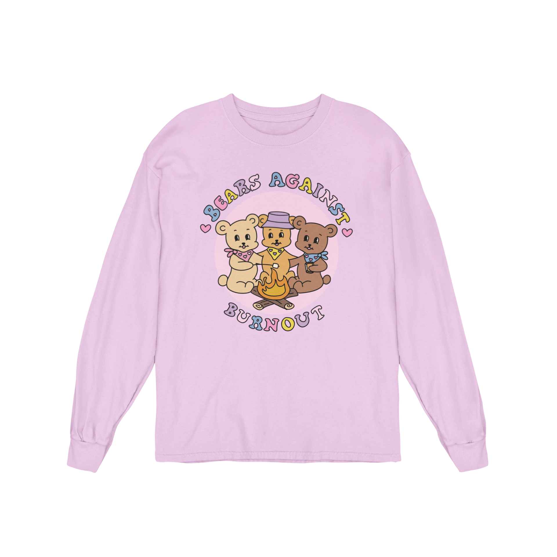Bears Against Burnout - Long Sleeve Tee
