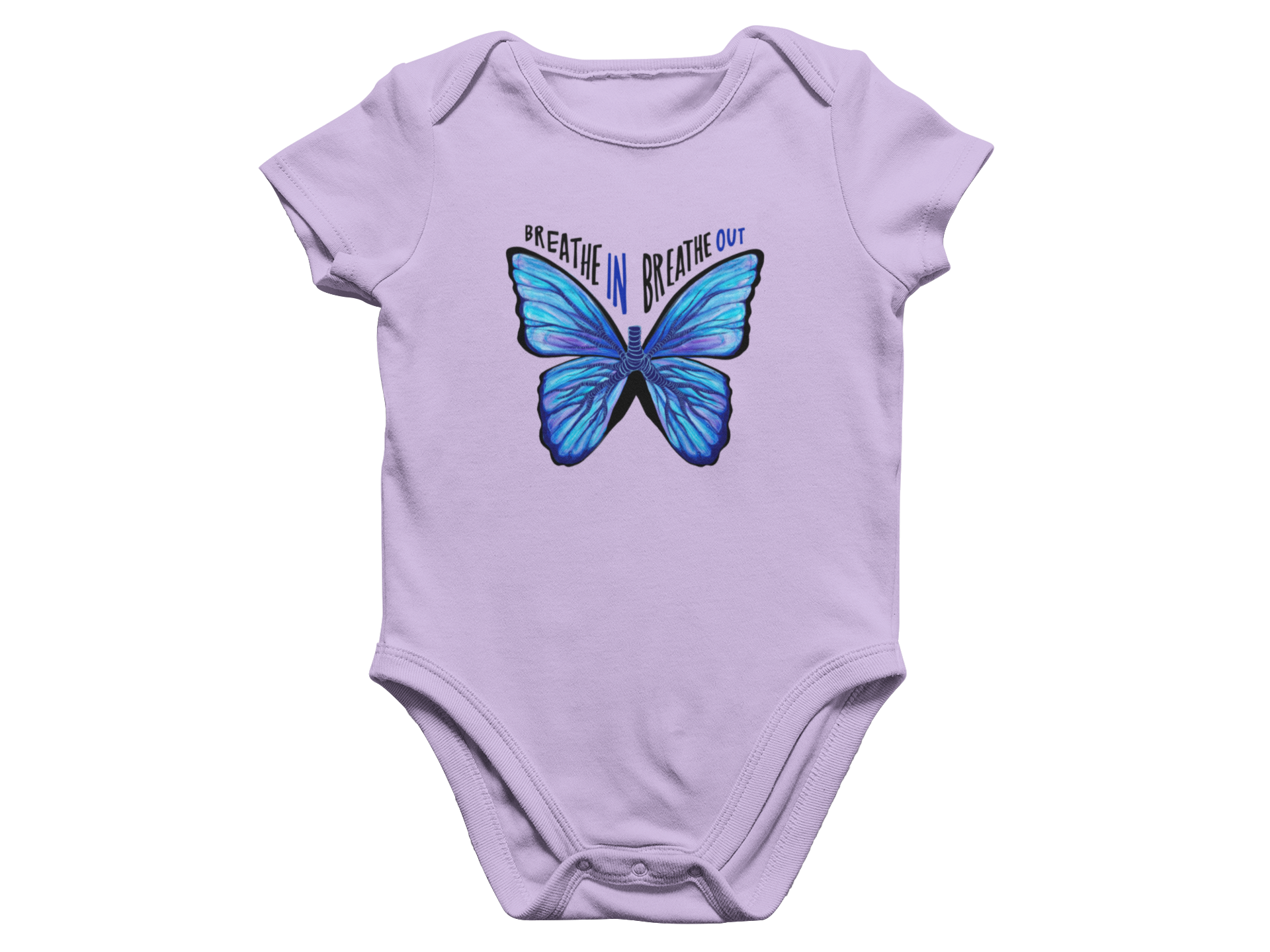 Breathe In, Breathe Out - Baby Onesie