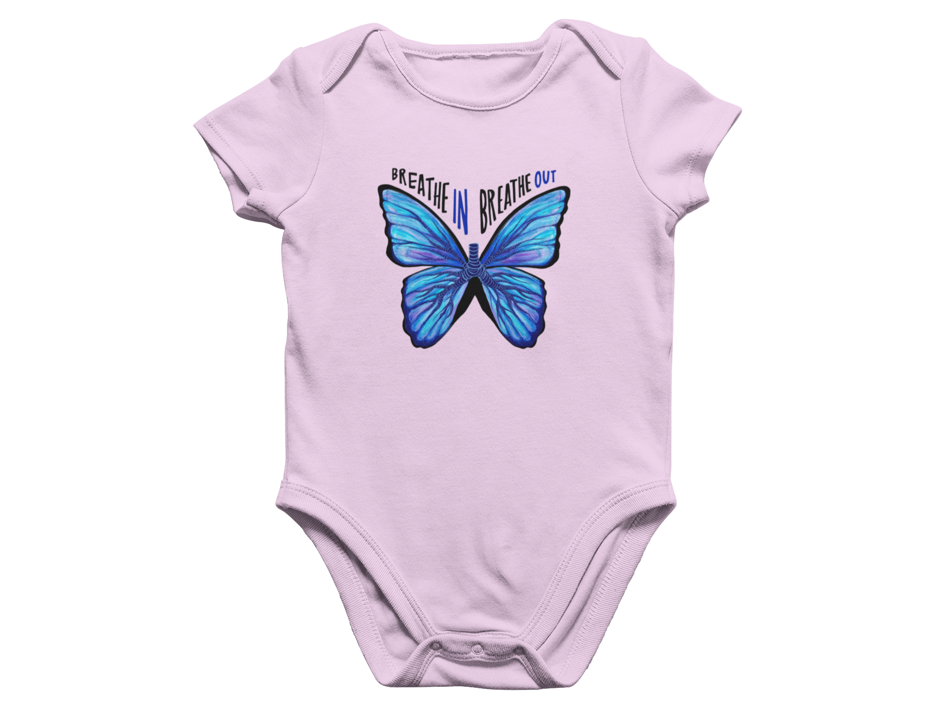 Breathe In, Breathe Out - Baby Onesie