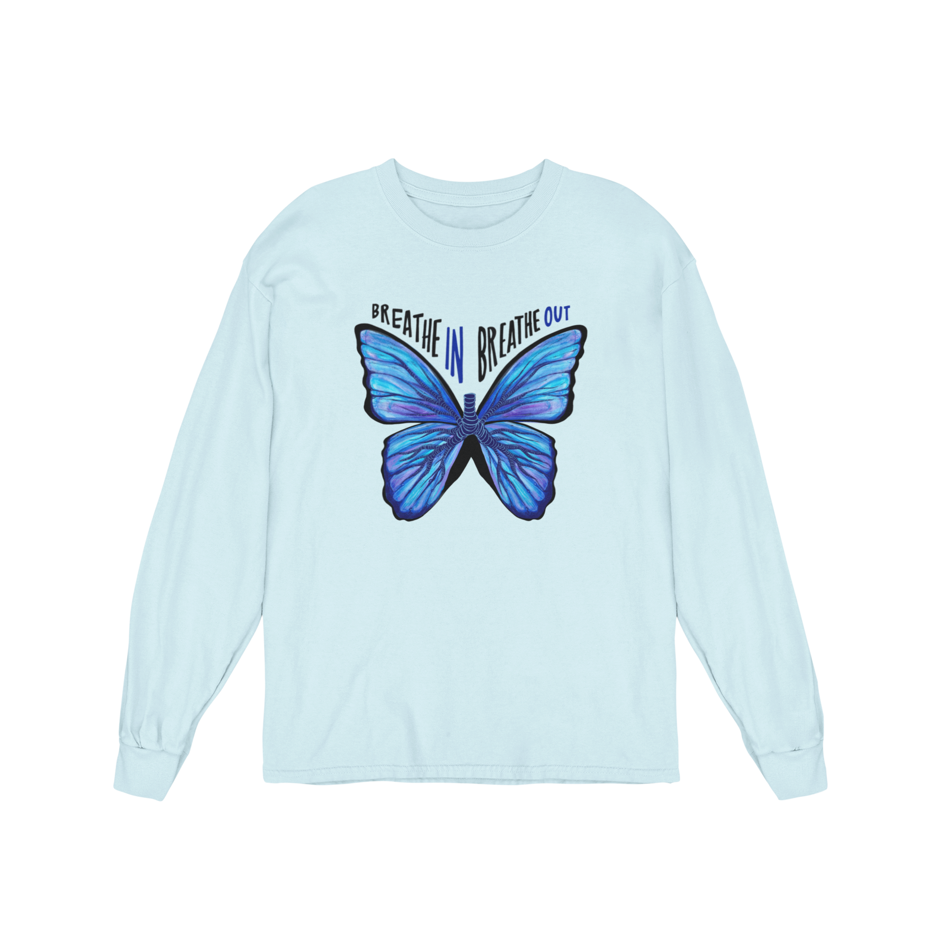 Breathe In, Breathe Out - Long Sleeve Tee