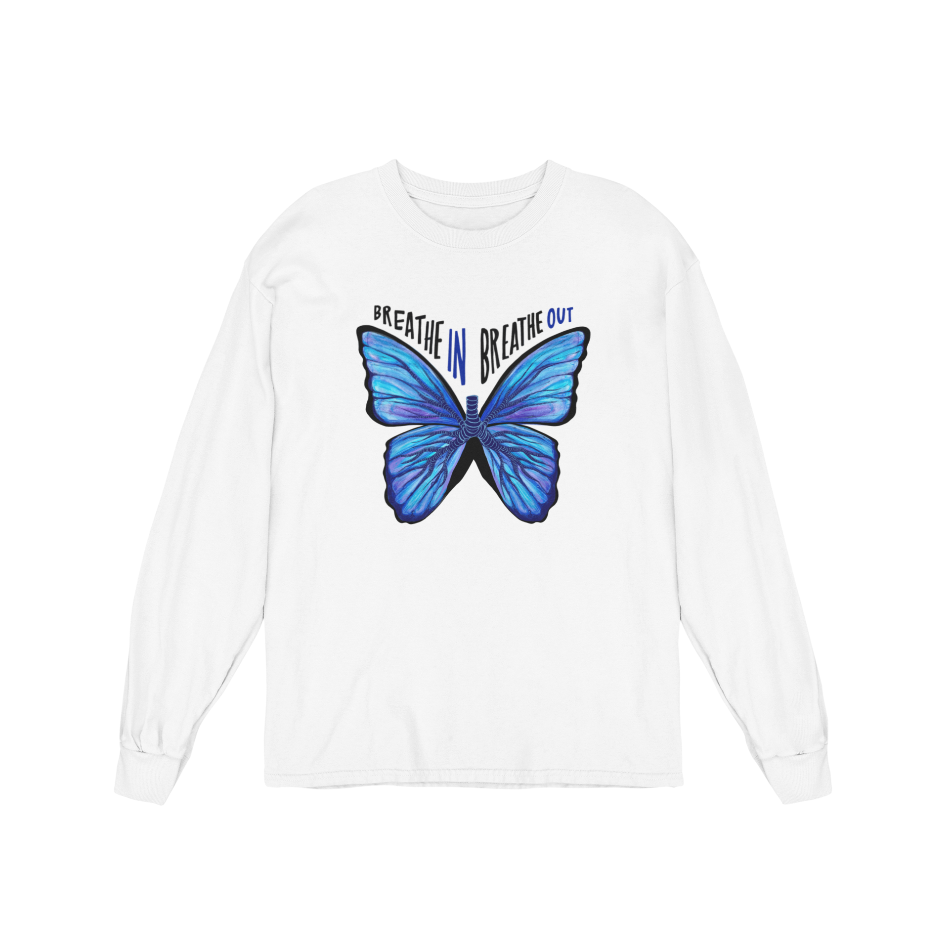 Breathe In, Breathe Out - Long Sleeve Tee