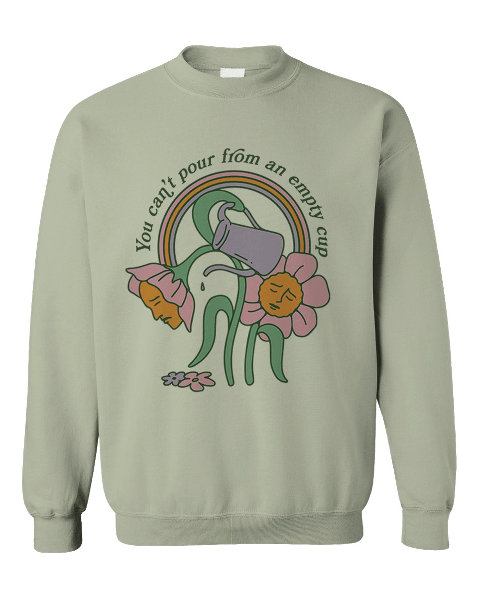 Stonewash green online sweatshirt