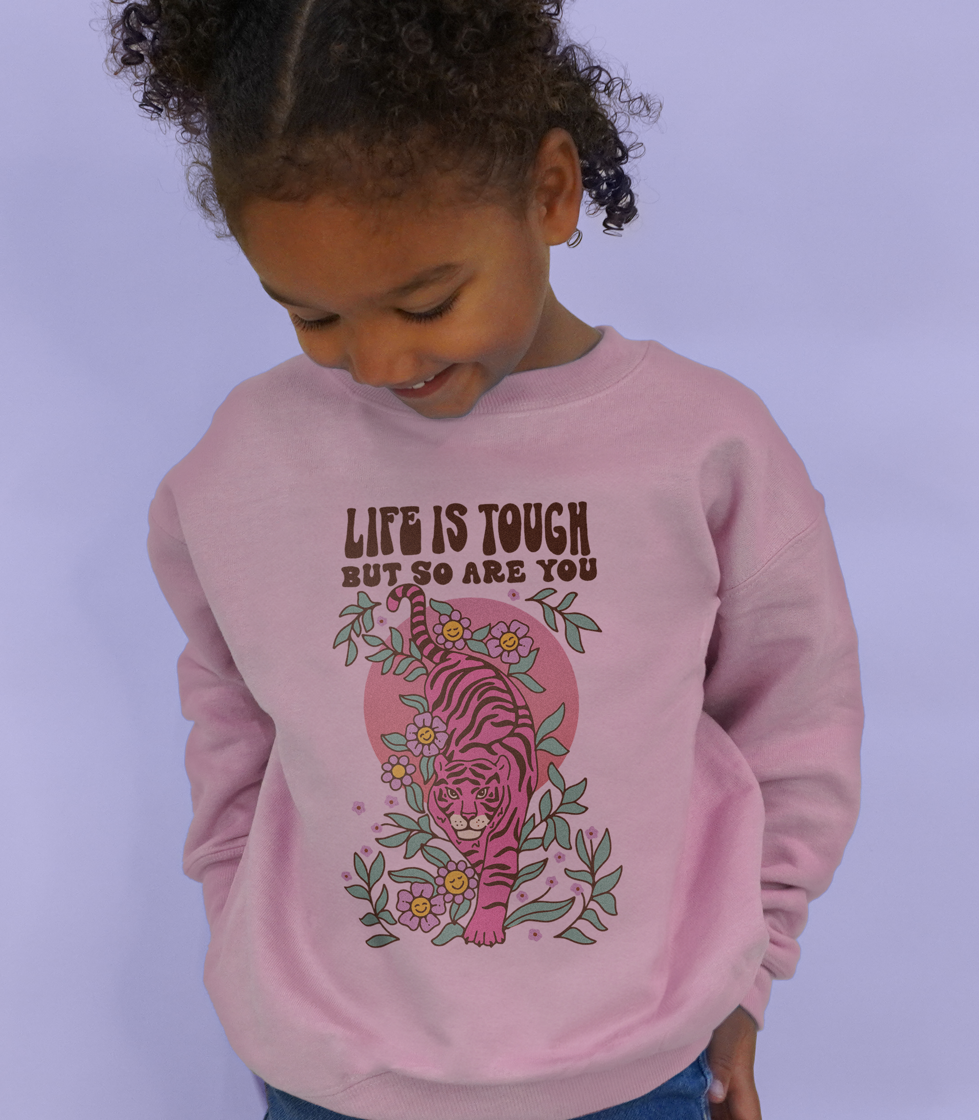 Life Is Tough But So Are You - Kids' Sweatshirt