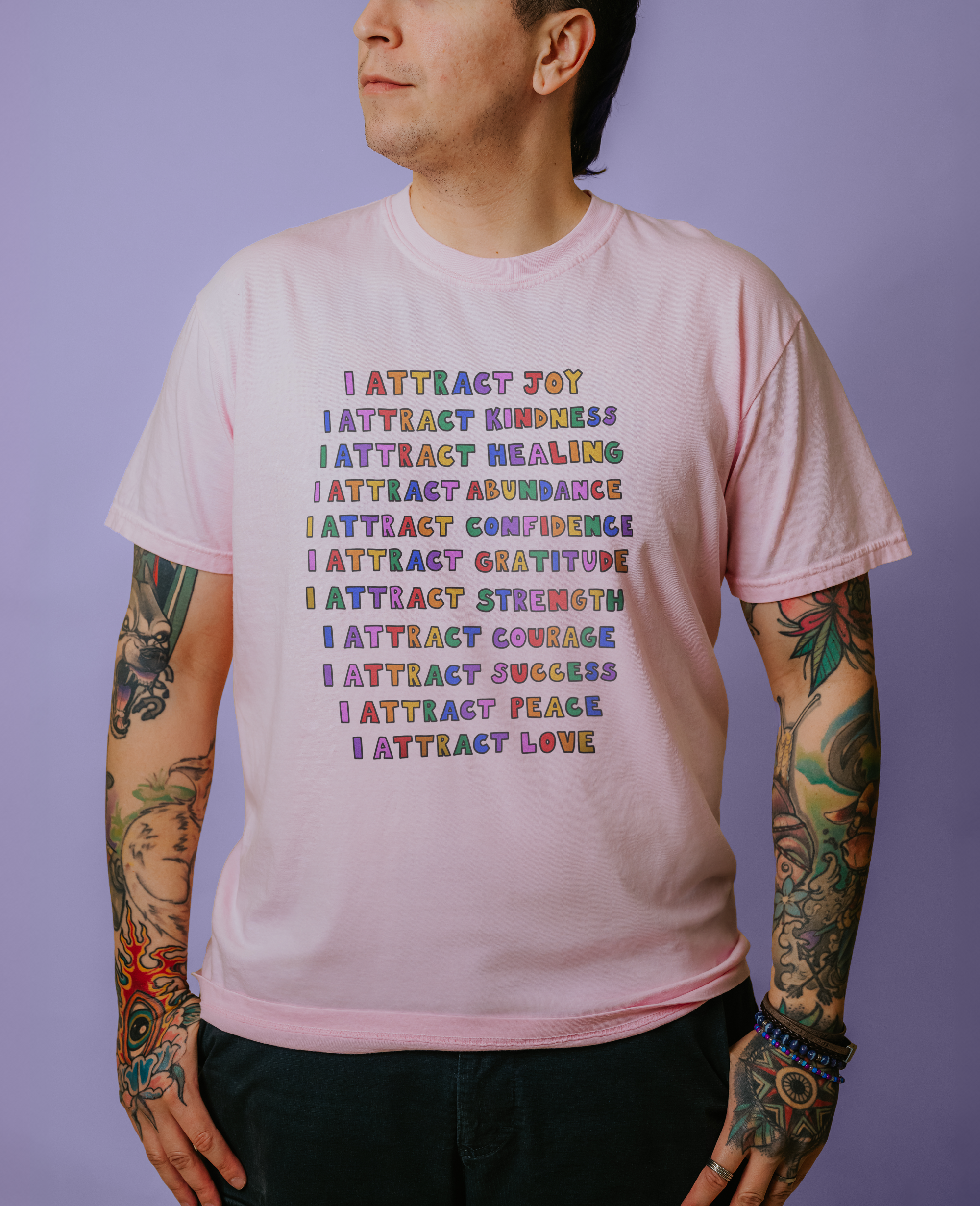 I Attract Affirmations - T-Shirt