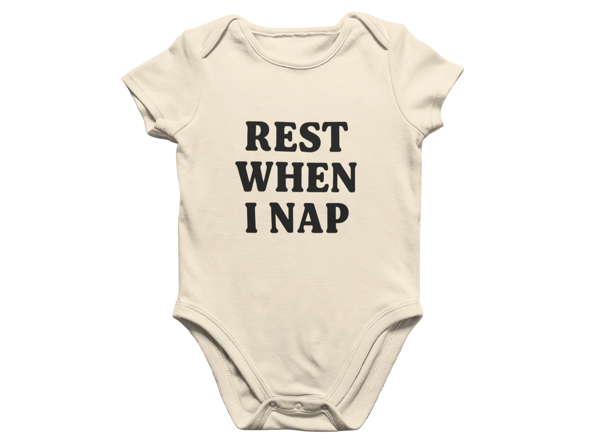Rest When I Nap - Baby Onesie