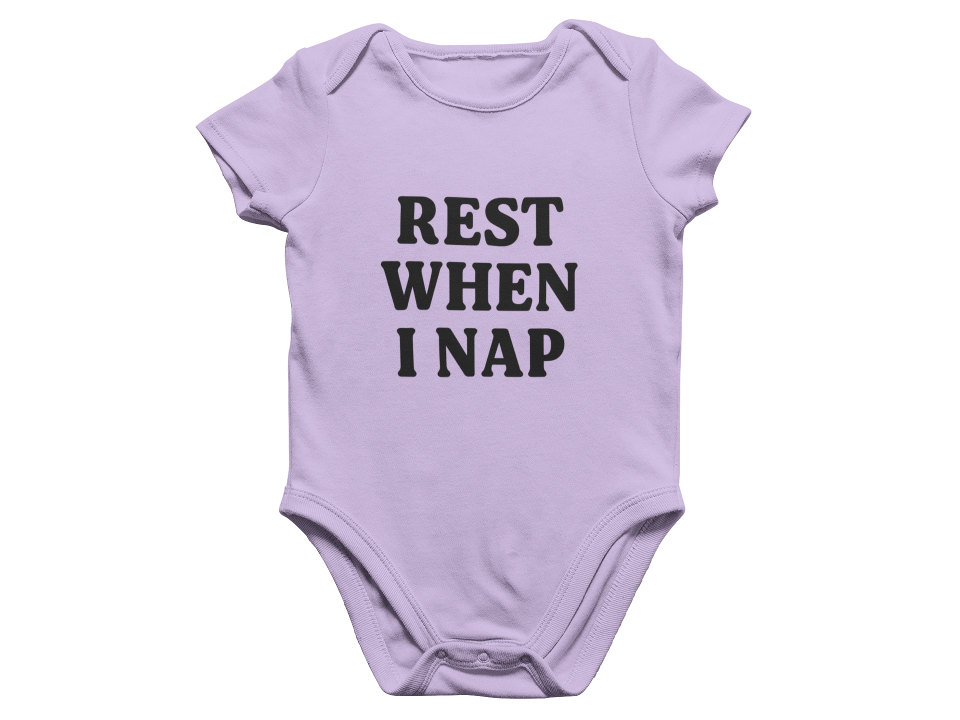 Rest When I Nap - Baby Onesie
