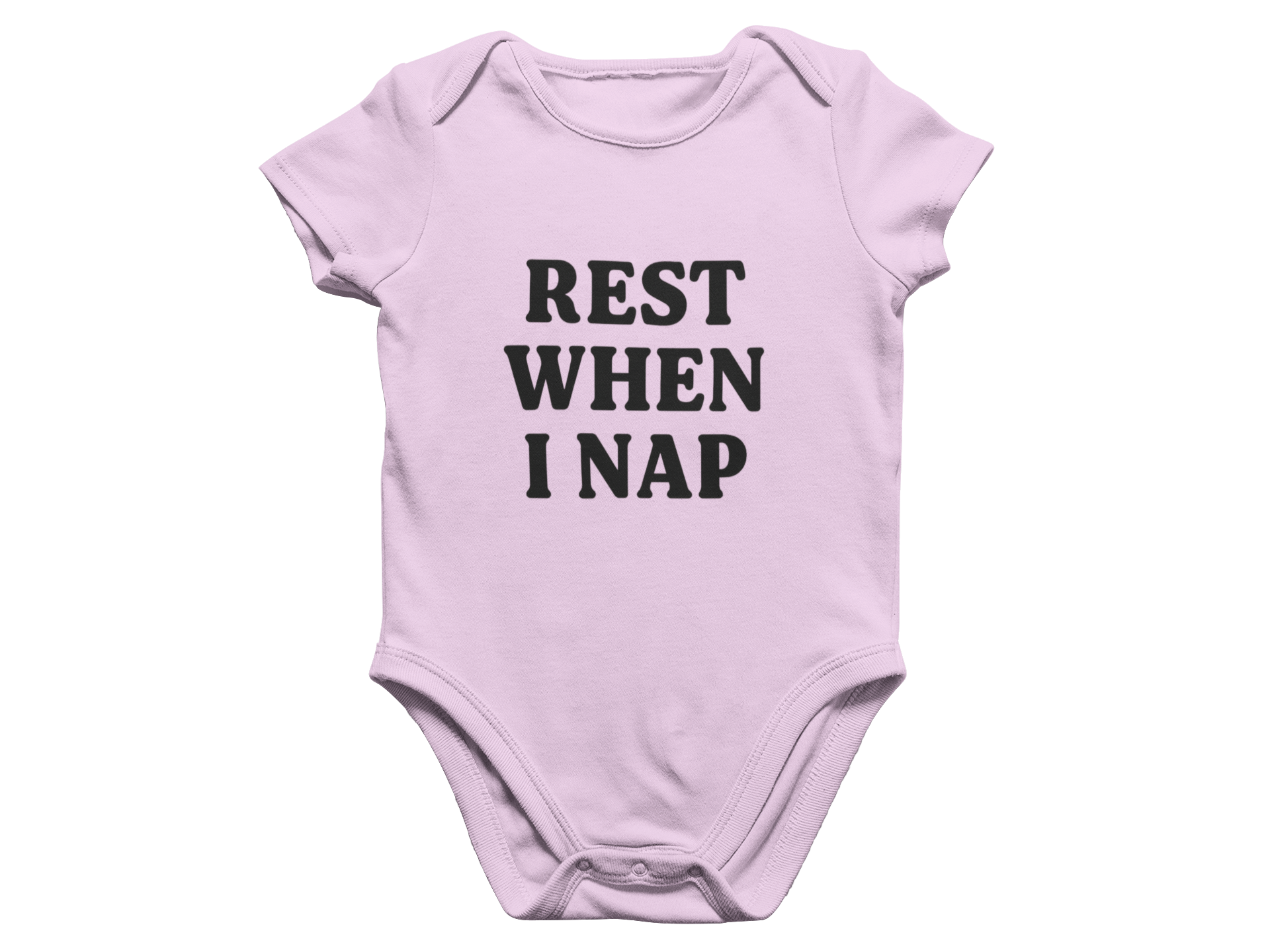Rest When I Nap - Baby Onesie