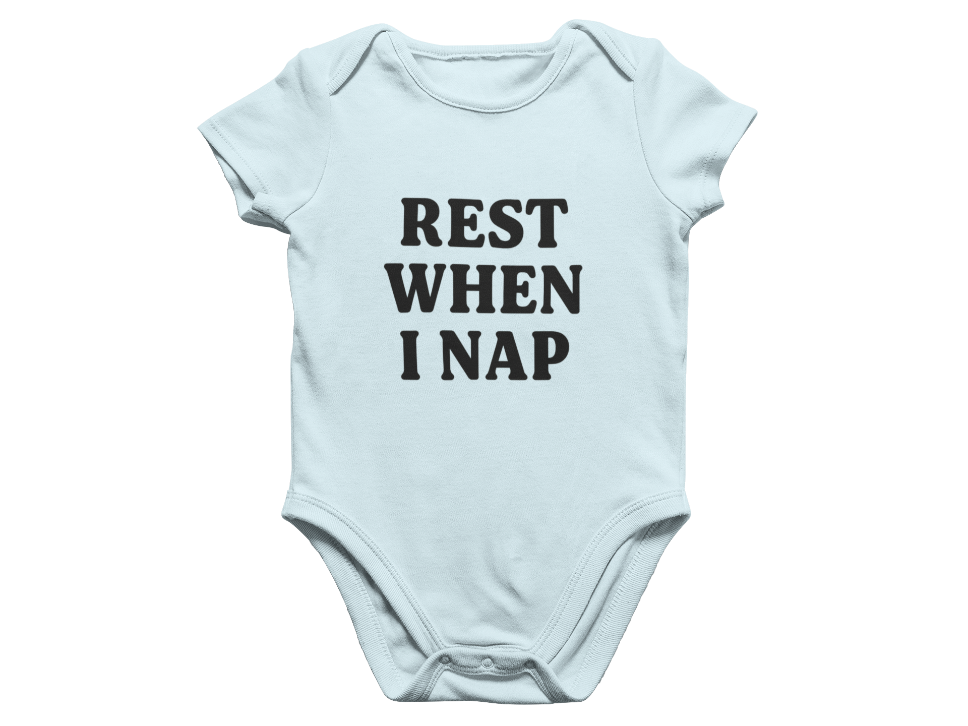 Rest When I Nap - Baby Onesie
