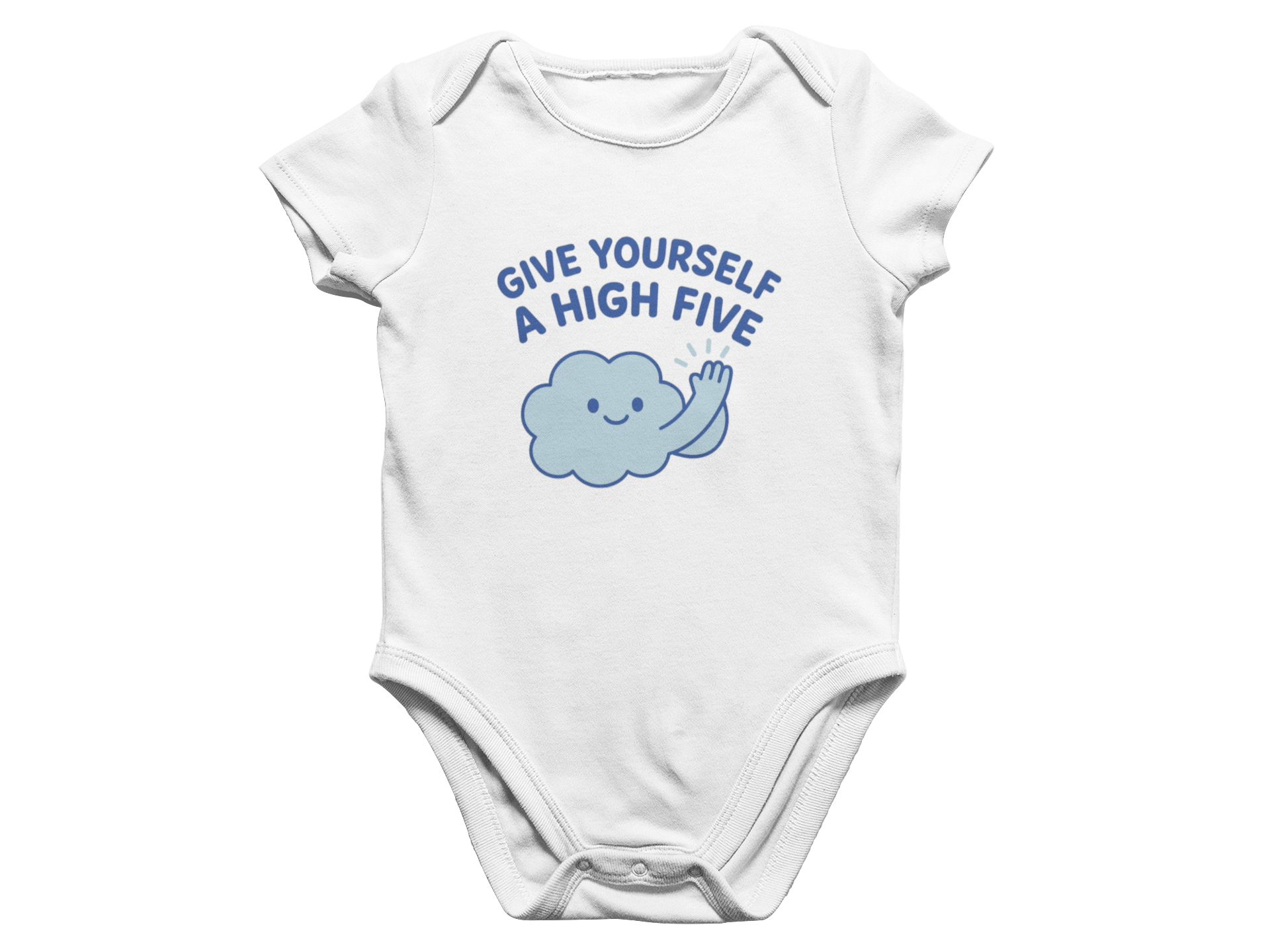 Give Yourself A High Five - Baby Onesie