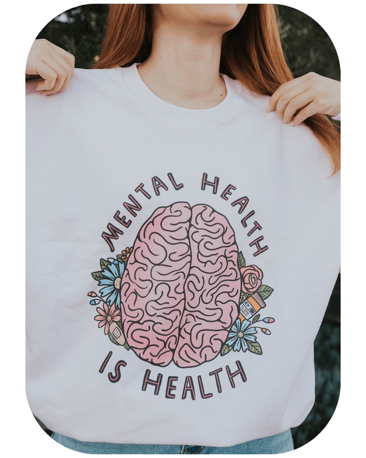 Mental Health Is Health - Sweatshirt