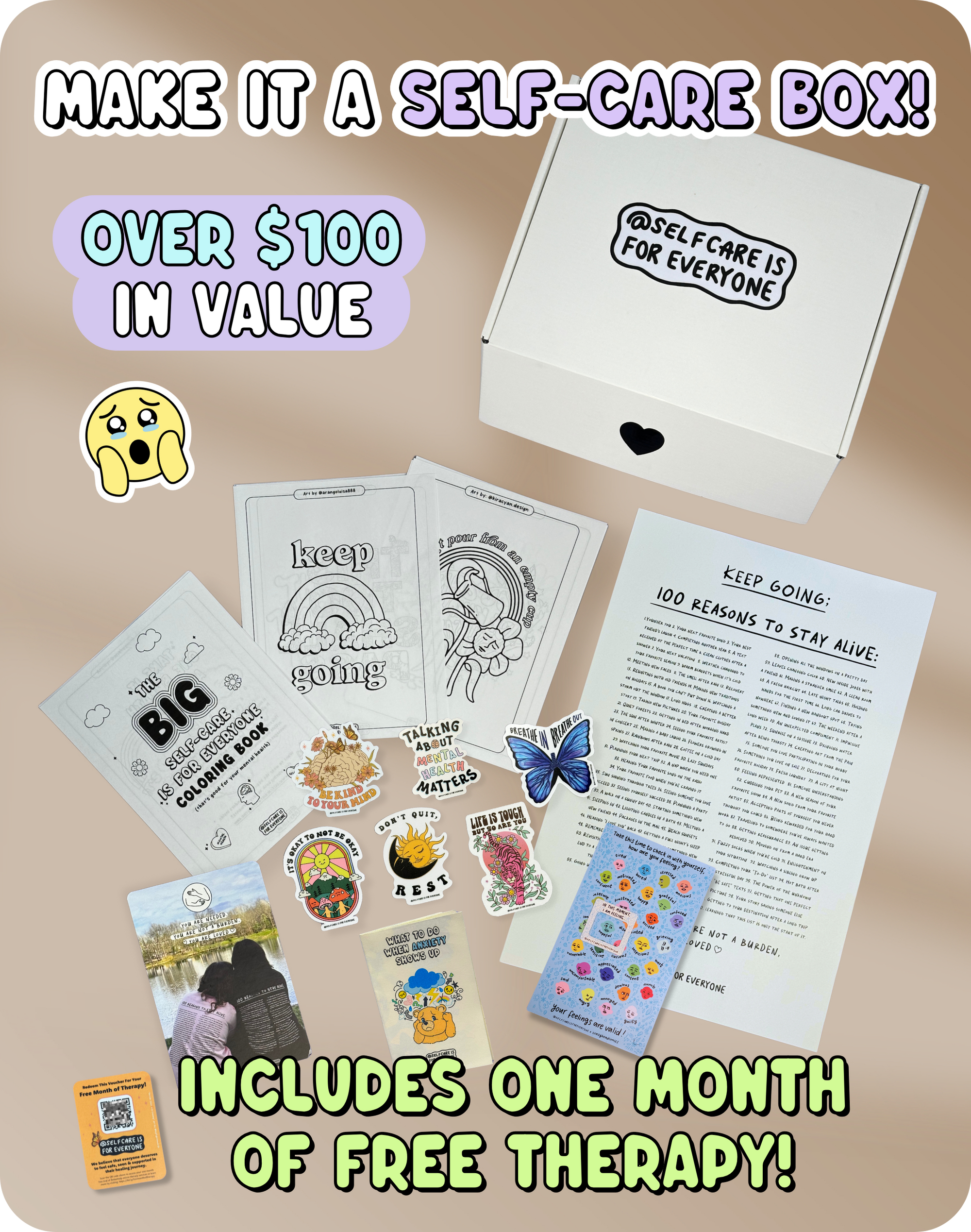 Make It A Self-Care Is For Everyone Gift Box!