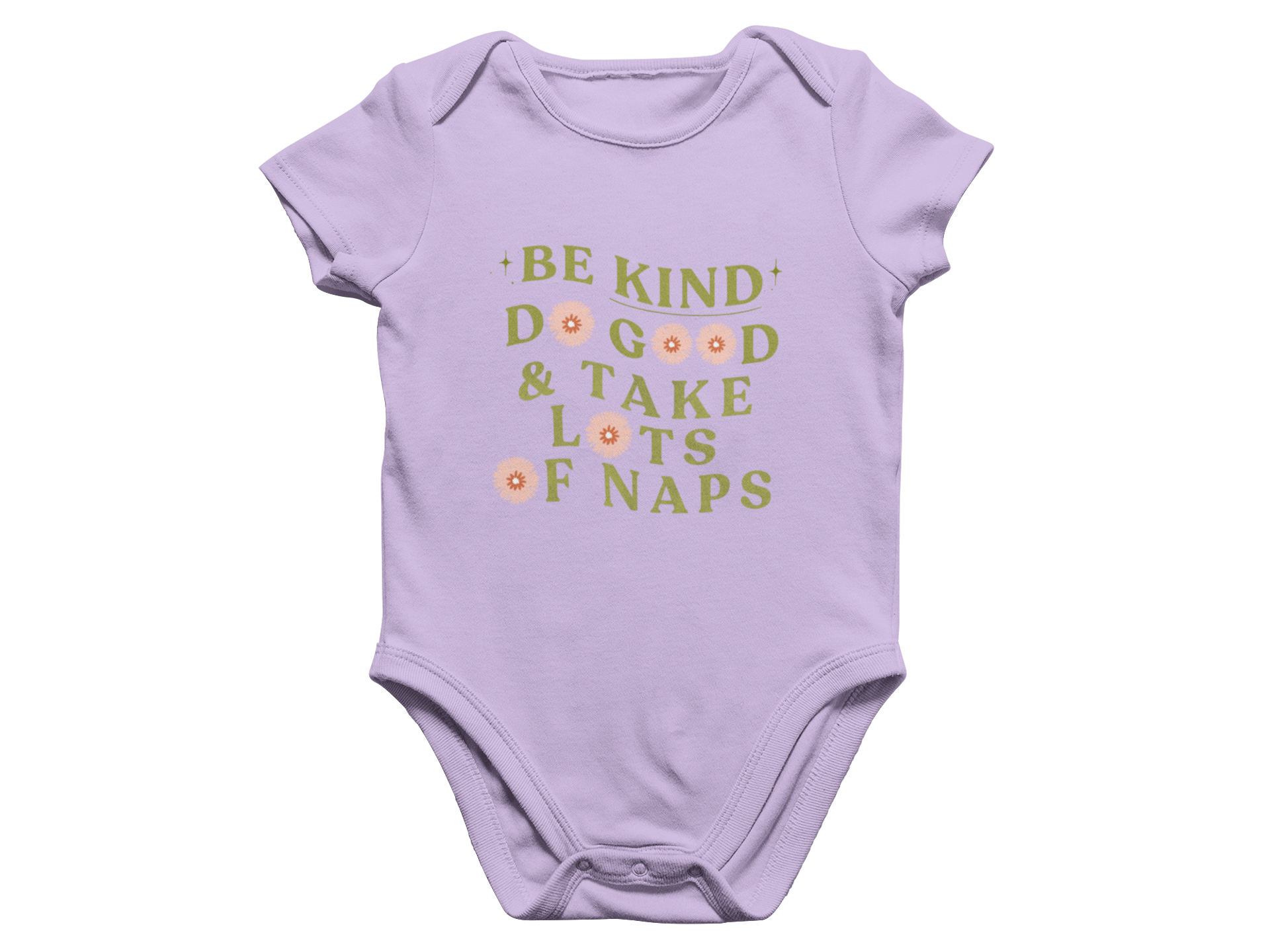 Be Kind, Do Good & Take Lots Of Naps - Baby Onesie