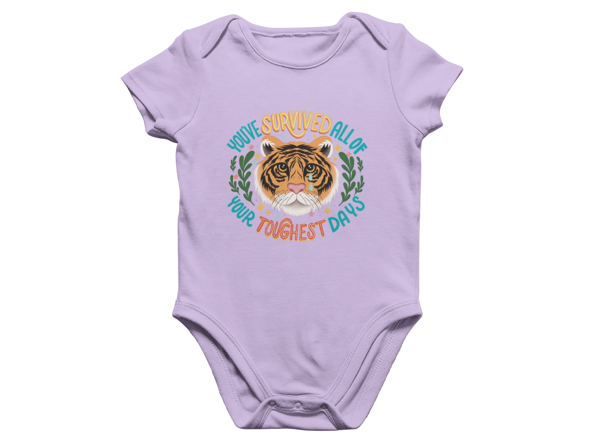 You've Survived All Of Your Toughest Days - Baby Onesie