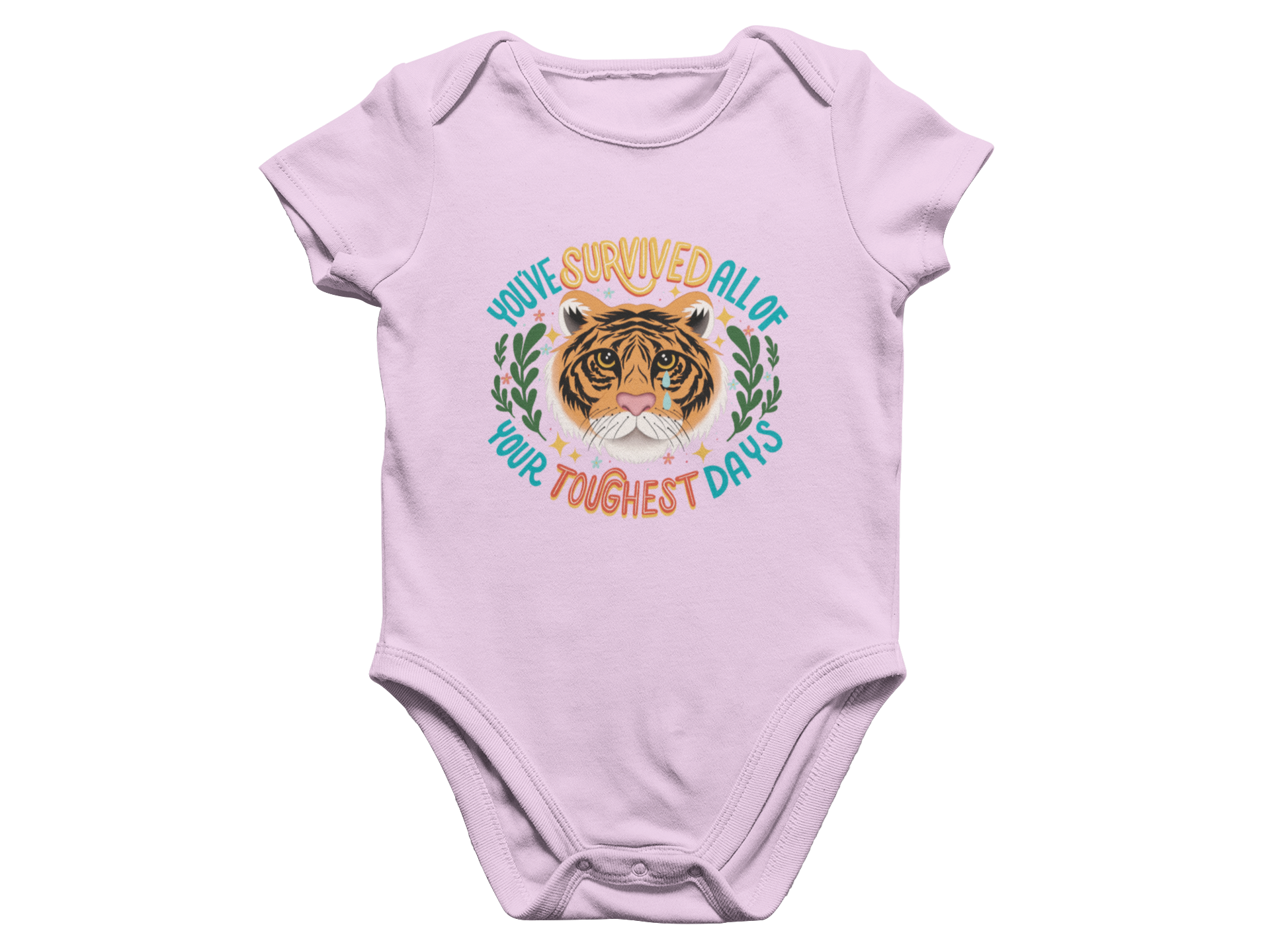 You've Survived All Of Your Toughest Days - Baby Onesie