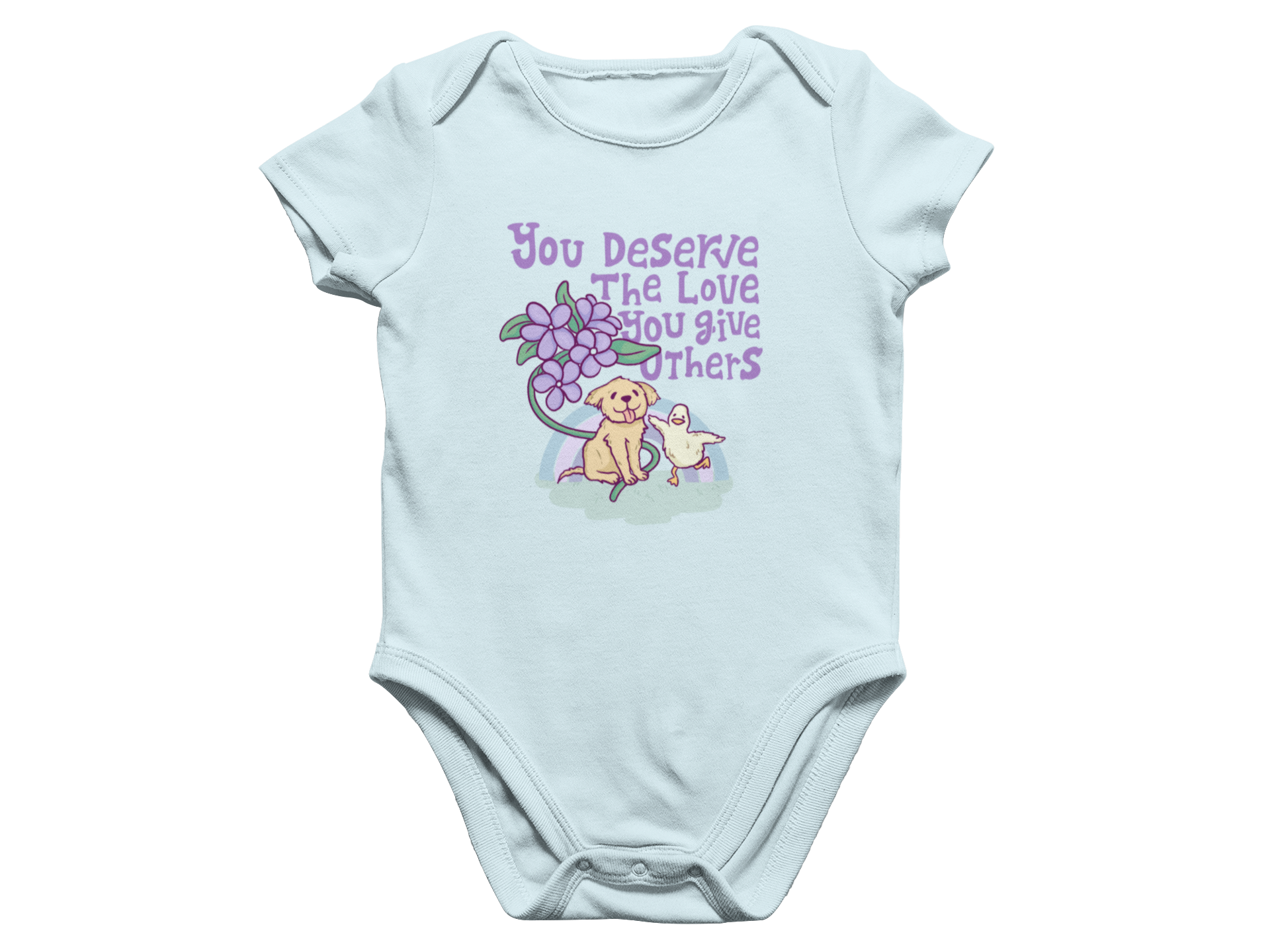 You Deserve The Love You Give Others - Baby Onesie