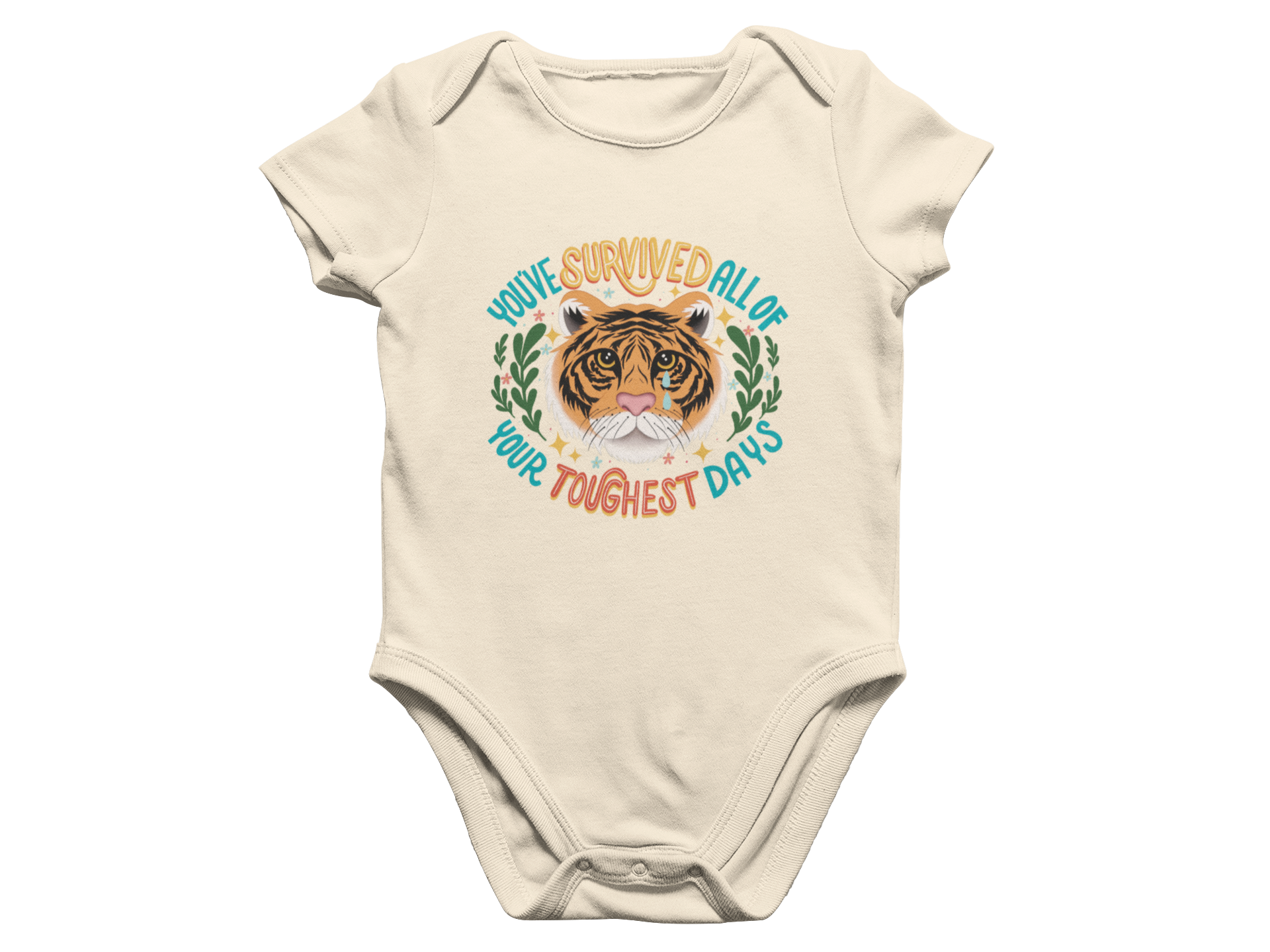 You've Survived All Of Your Toughest Days - Baby Onesie
