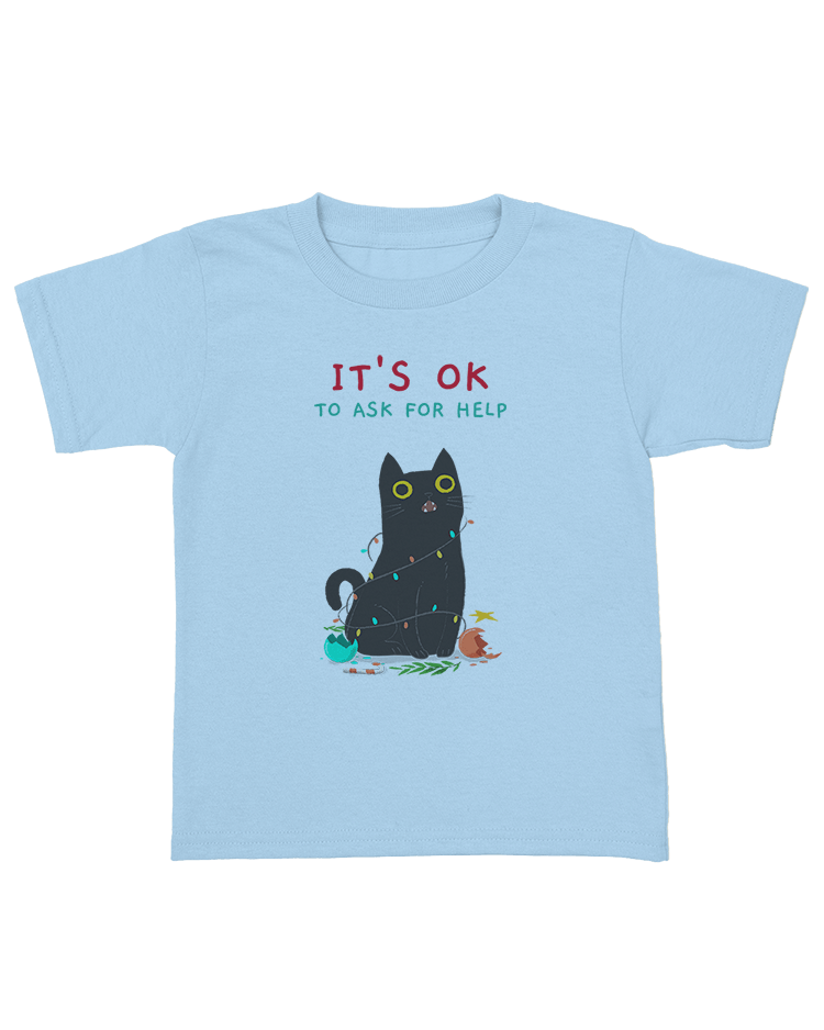 It's OK To Ask For Help - Kids' T-Shirt