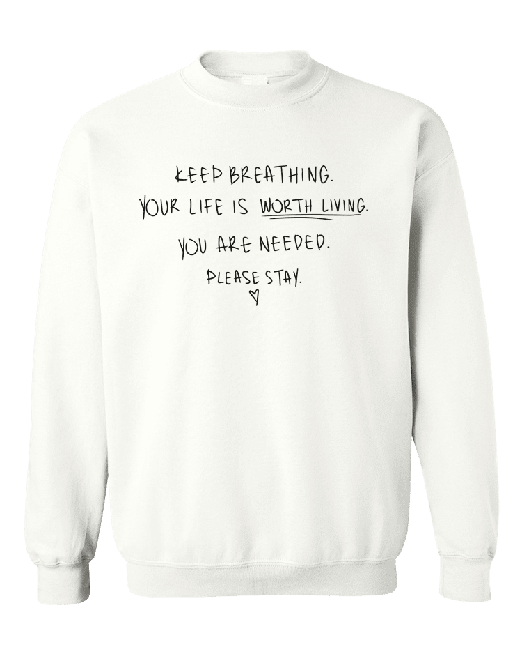 Stay active live online longer sweatshirt