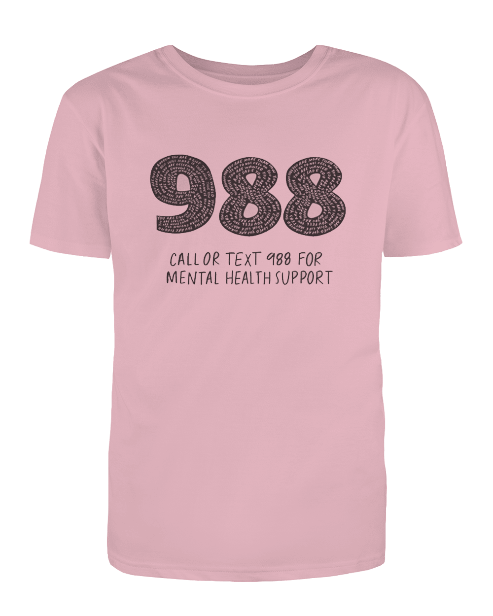 988: Call Or Text For Mental Health Support - T-Shirt