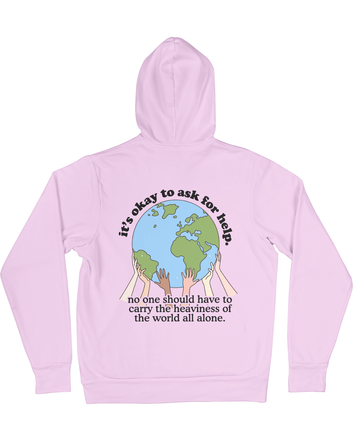 Please Stay; It's Okay To Ask For Help - Hoodie