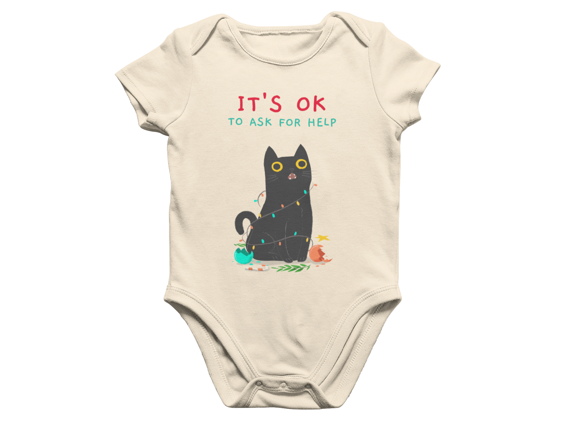 It's OK To Ask For Help - Baby Onesie