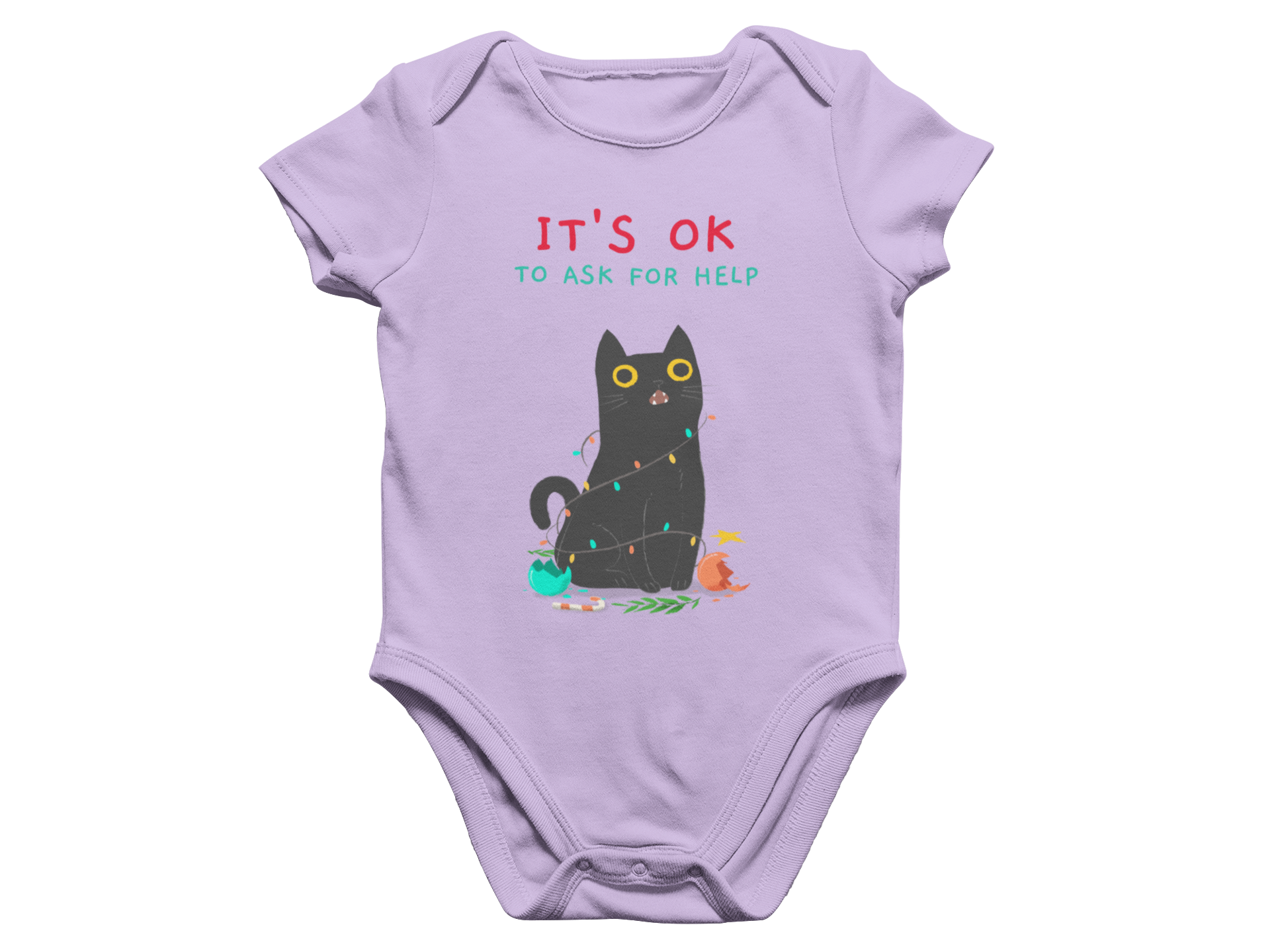 It's OK To Ask For Help - Baby Onesie