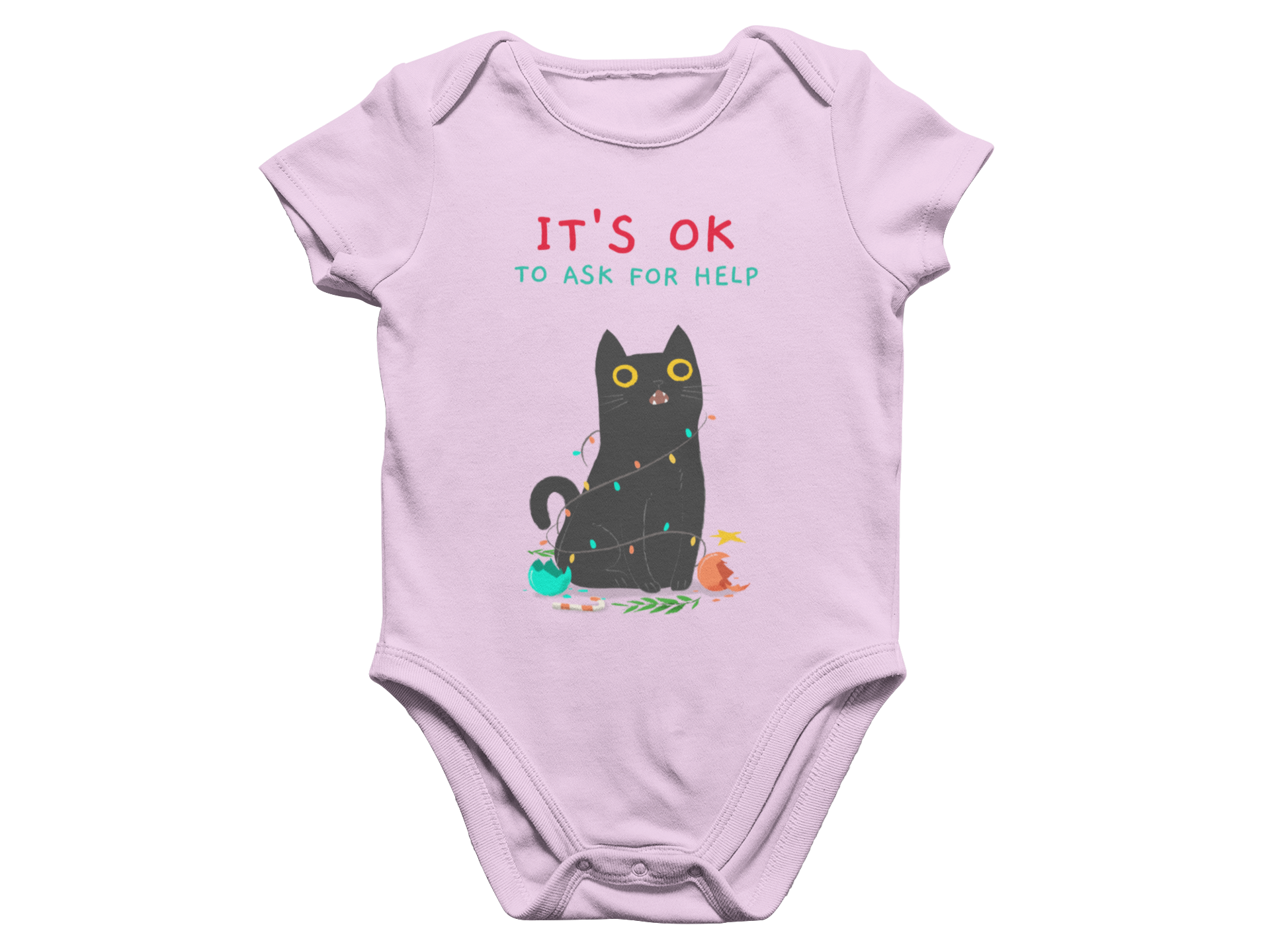 It's OK To Ask For Help - Baby Onesie