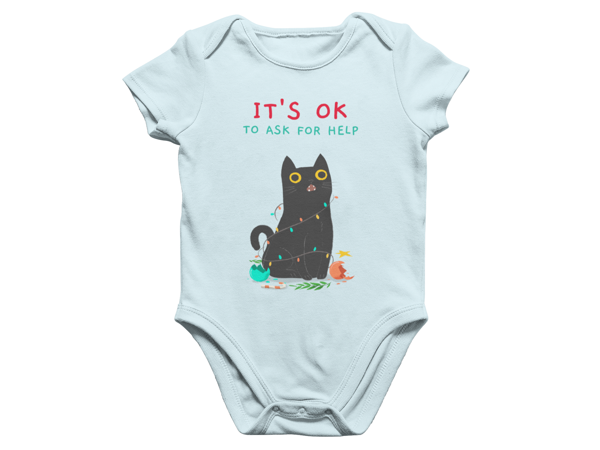 It's OK To Ask For Help - Baby Onesie