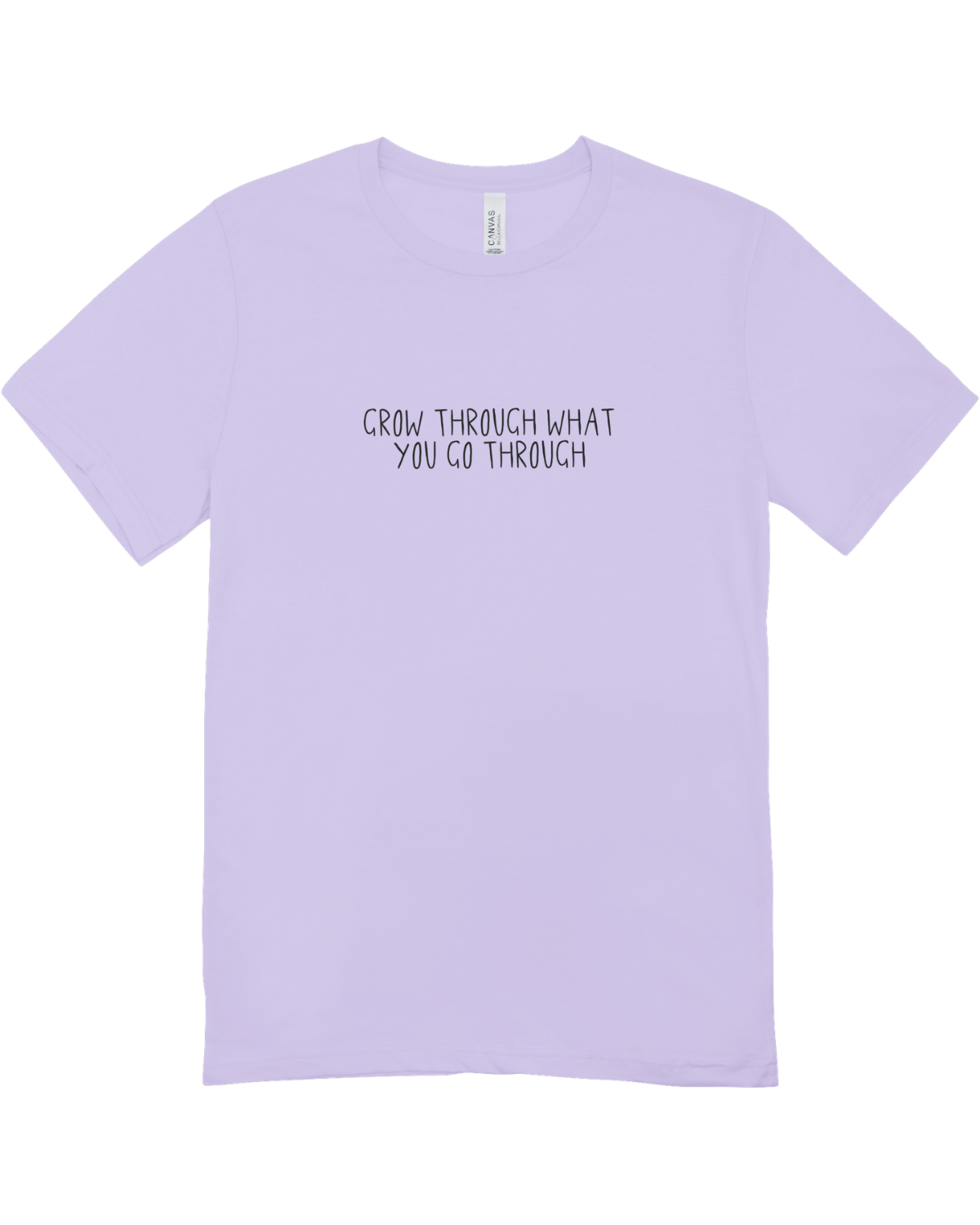Grow Through What You Go Through // Keep Growing; Healing In Progress - T-Shirt