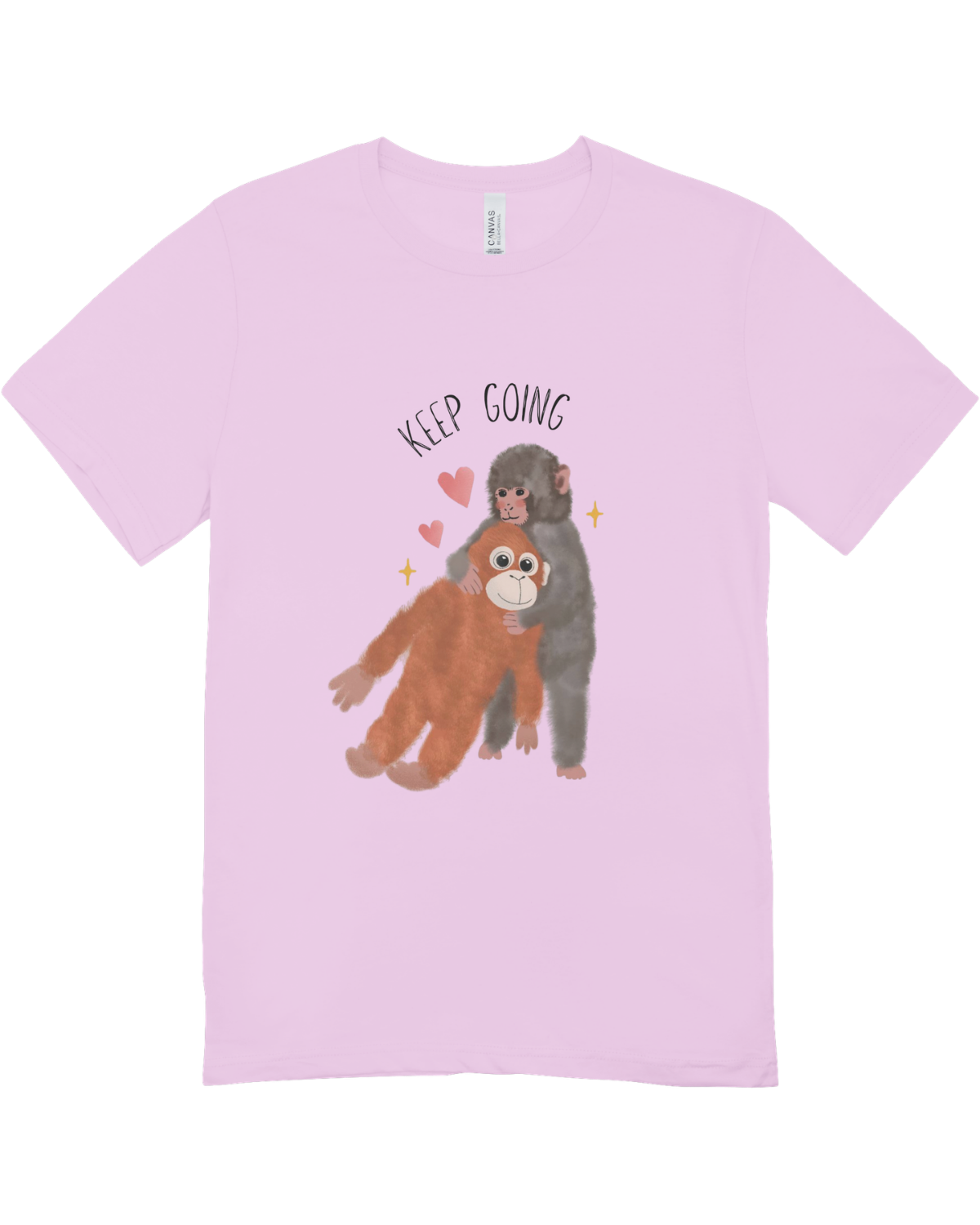 Keep Going (Punch, the Baby Macaque Monkey) - T-Shirt