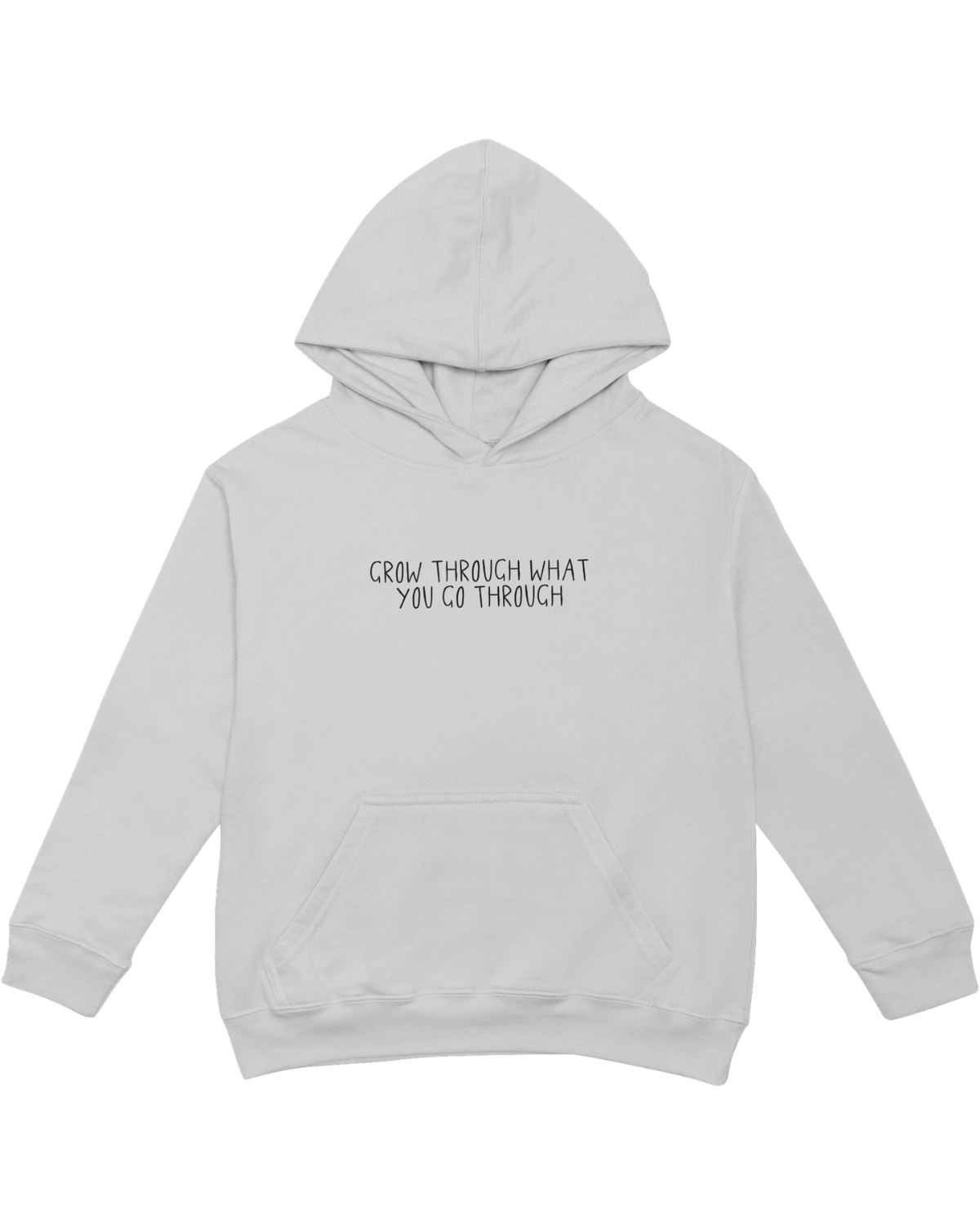 Grow Through What You Go Through // Keep Growing; Healing In Progress - Hoodie