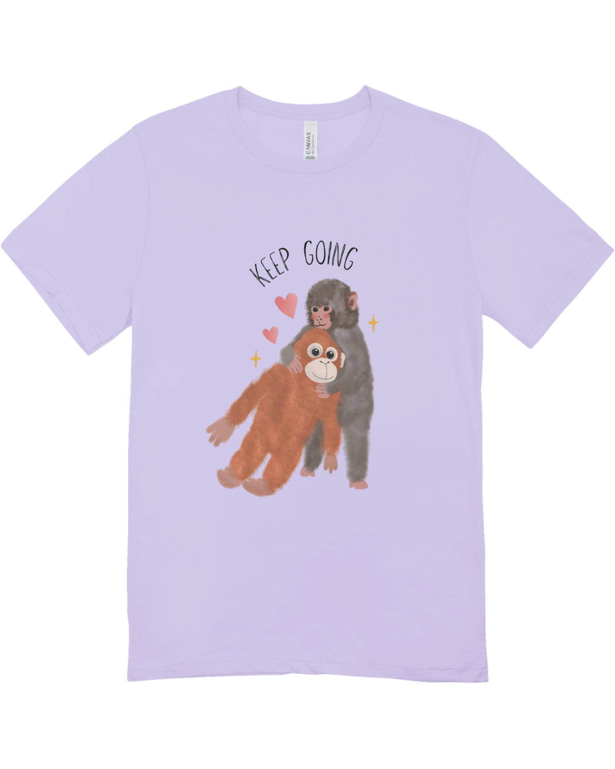 Keep Going (Punch, the Baby Macaque Monkey) - T-Shirt