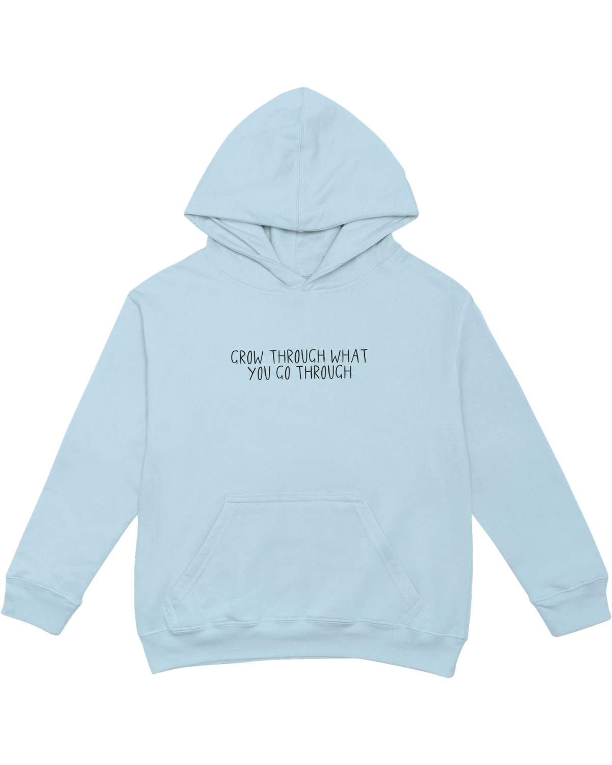 Grow Through What You Go Through // Keep Growing; Healing In Progress - Hoodie