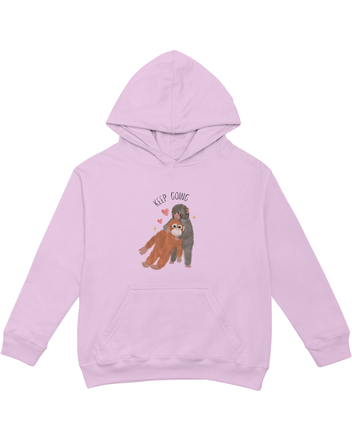 Keep Going (Punch, the Baby Macaque Monkey) - Hoodie