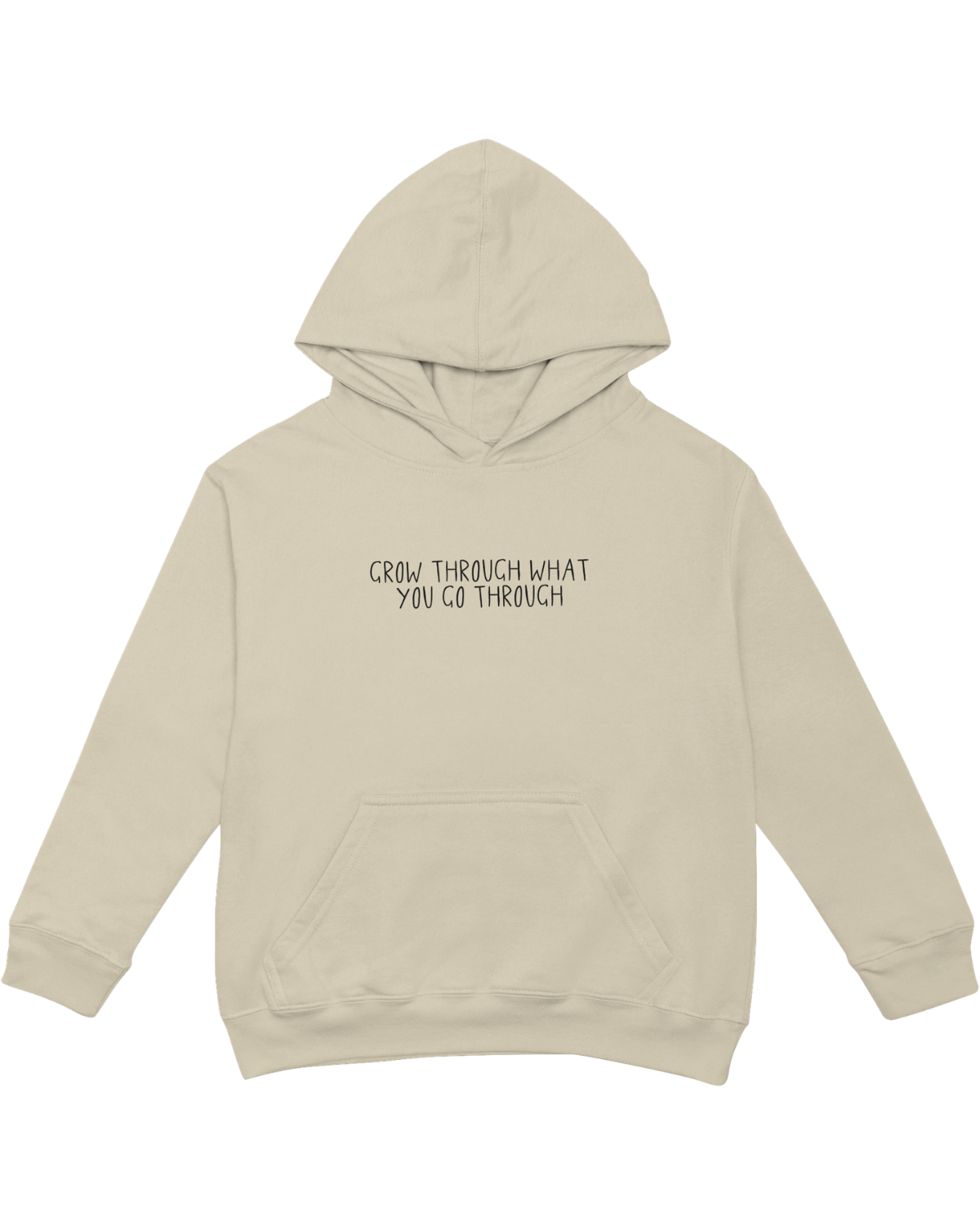 Grow Through What You Go Through // Keep Growing; Healing In Progress - Hoodie