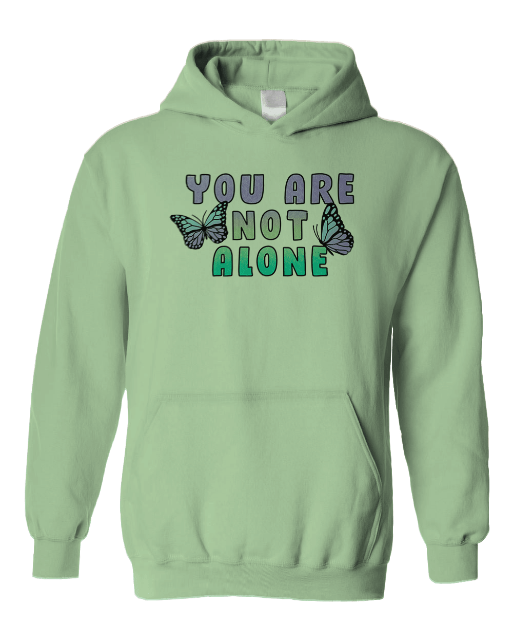 You Are Not Alone (Butterflies) - Hoodie