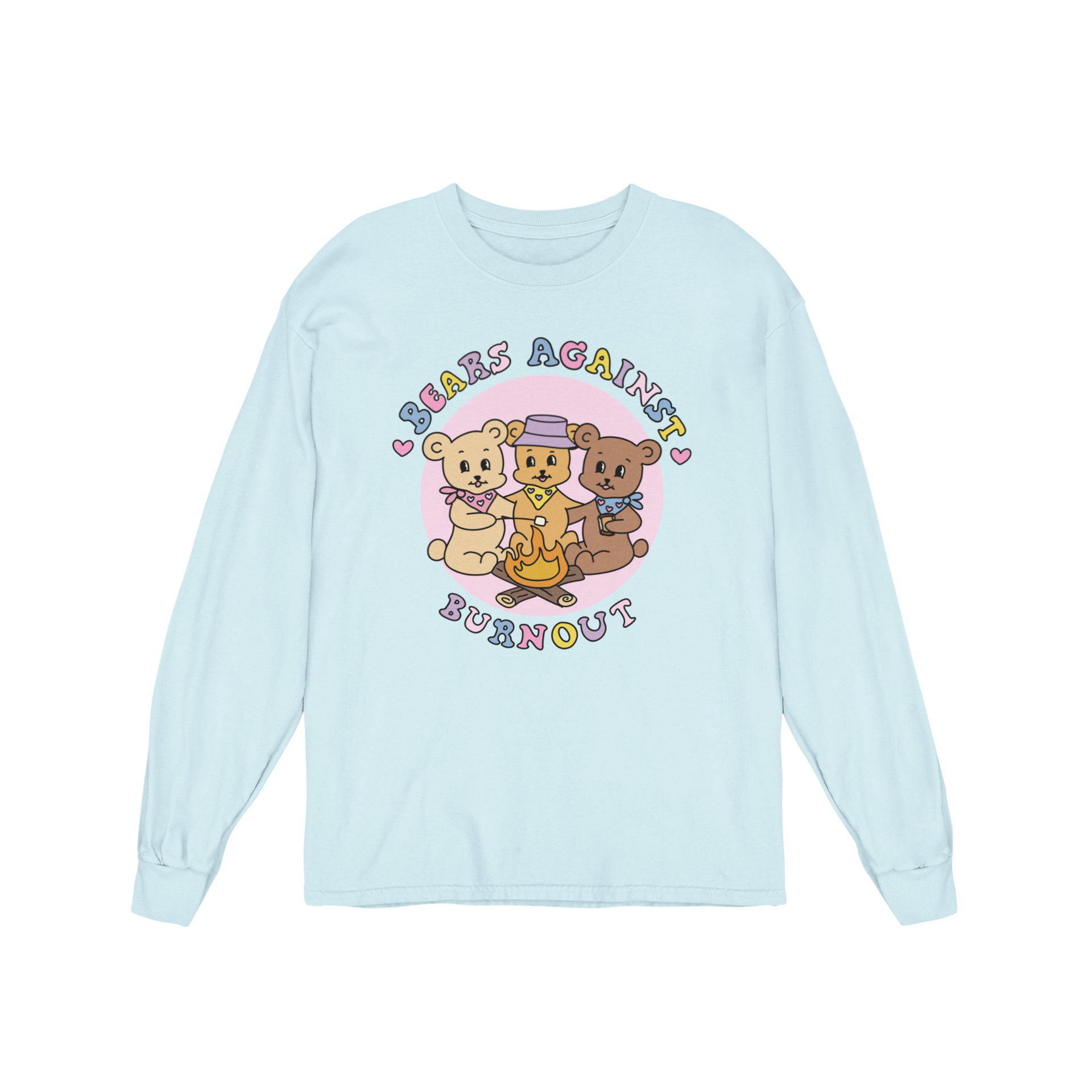 Bears Against Burnout - Long Sleeve Tee