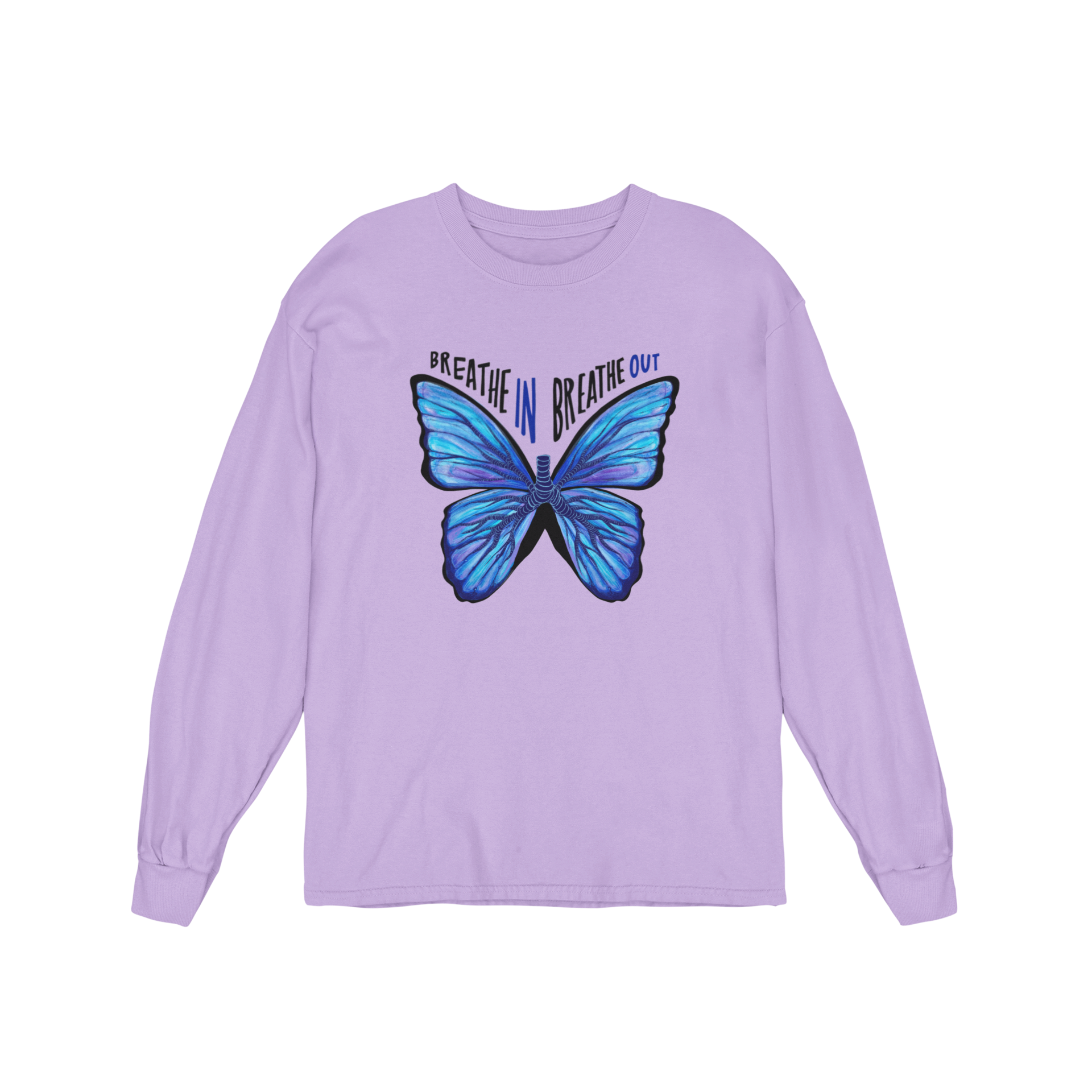 Breathe In, Breathe Out - Long Sleeve Tee