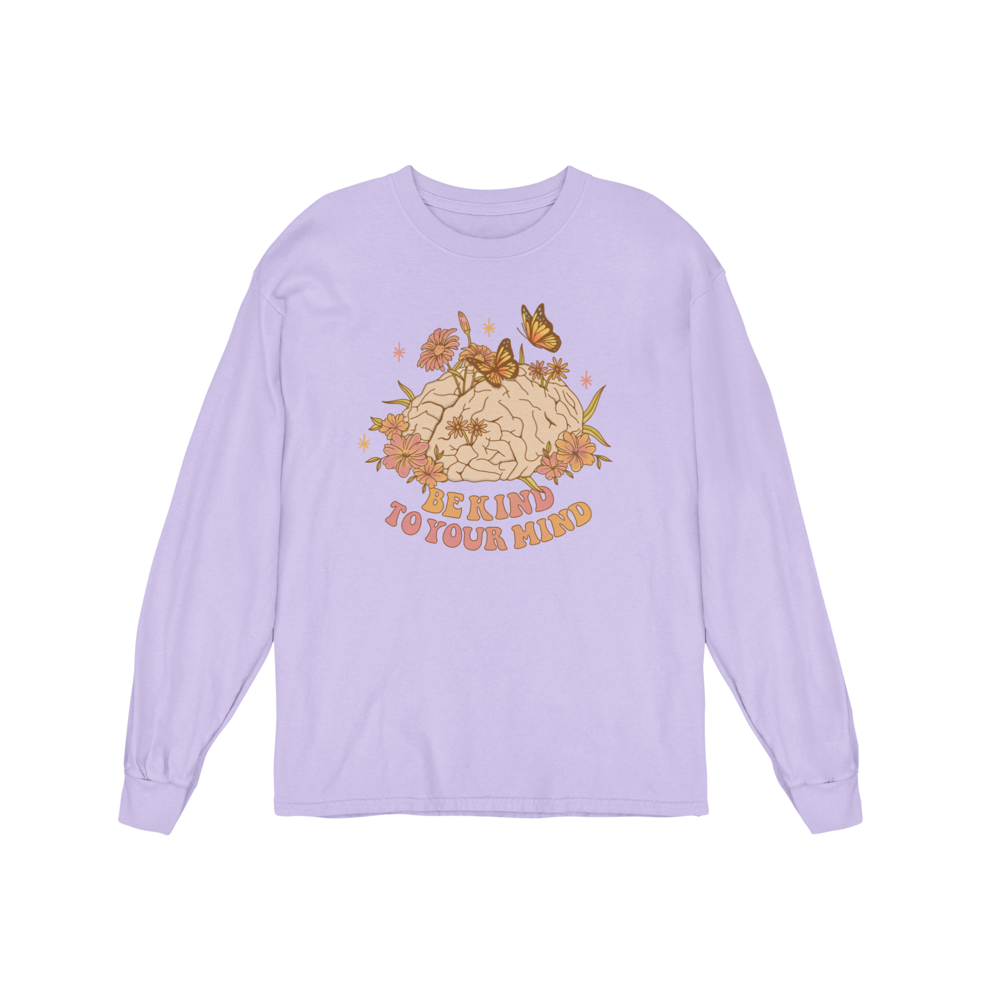 Be Kind To Your Mind - Long Sleeve Tee