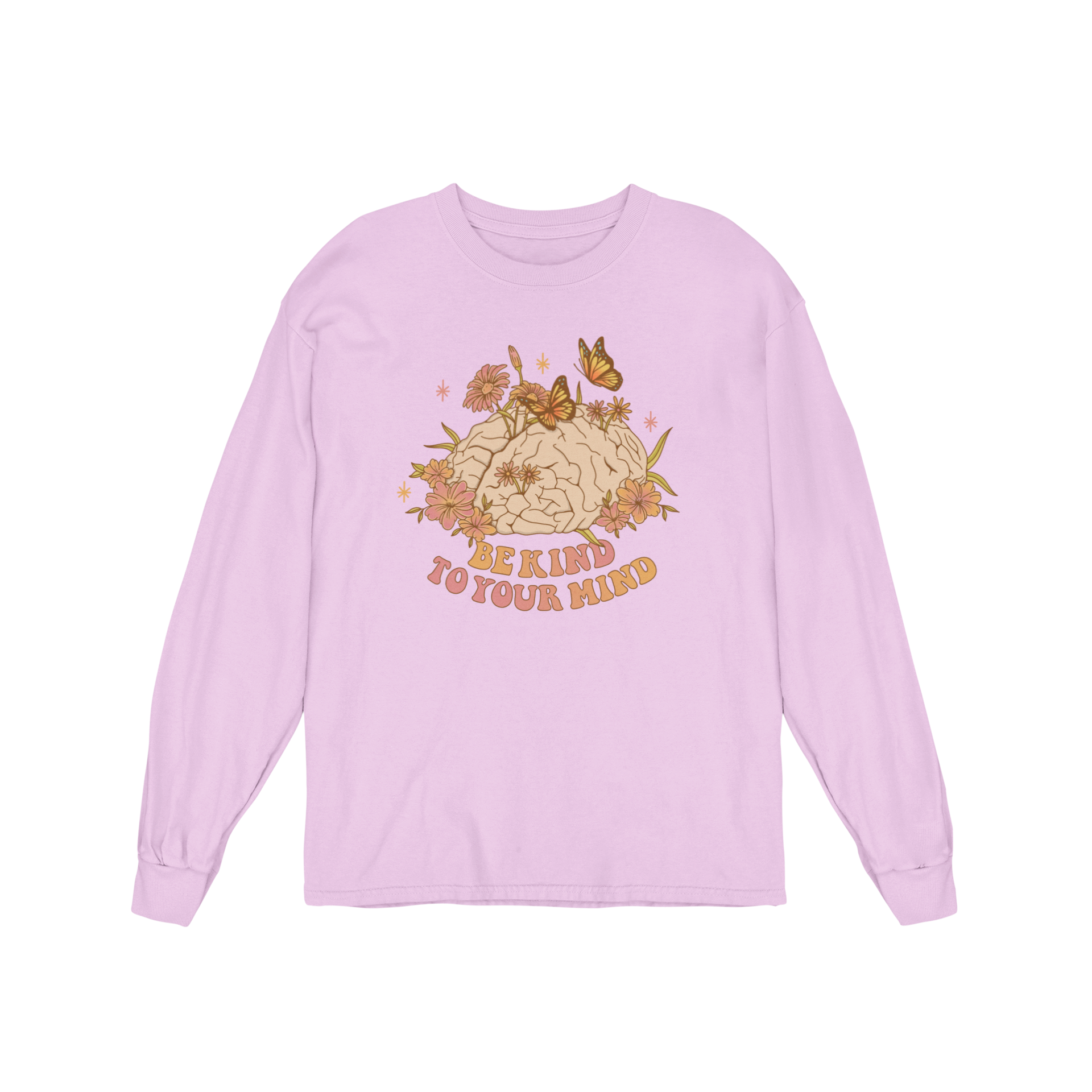 Be Kind To Your Mind - Long Sleeve Tee