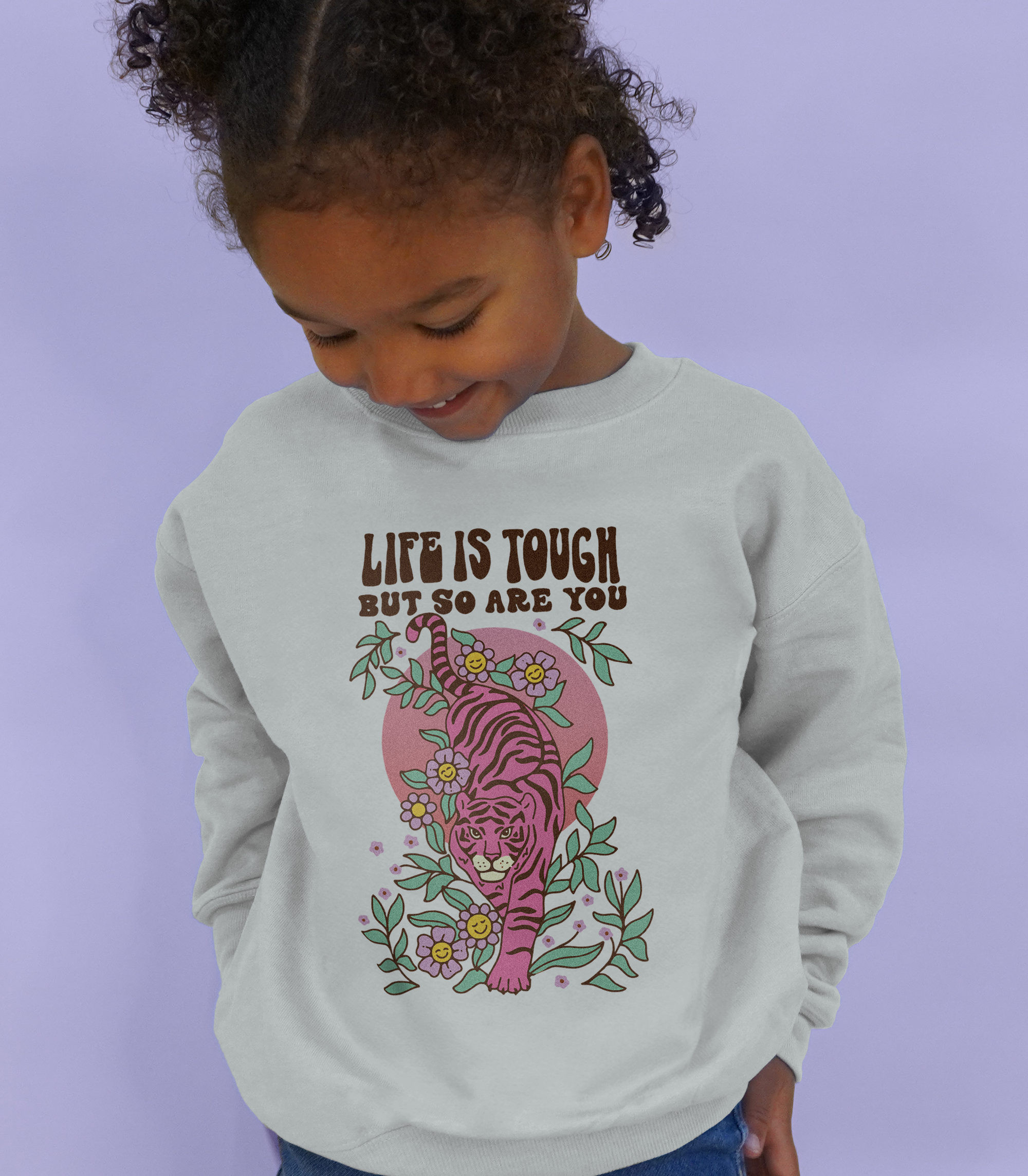 Life Is Tough But So Are You - Kids' Sweatshirt