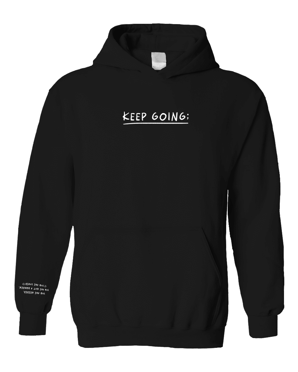 The Original 'Keep Going; 100 Reasons To Stay Alive' Hoodie