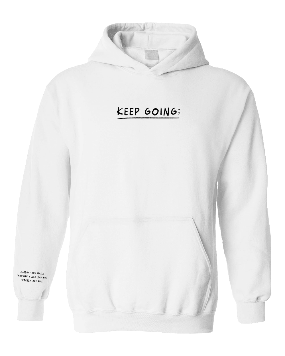 The Original 'Keep Going; 100 Reasons To Stay Alive' Hoodie