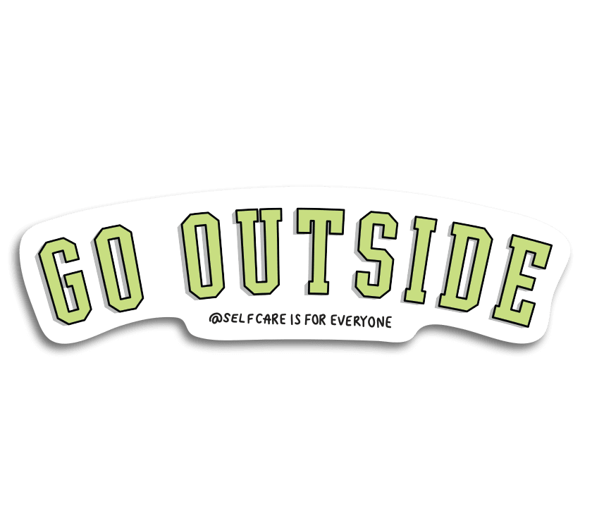 Go Outside - Sticker