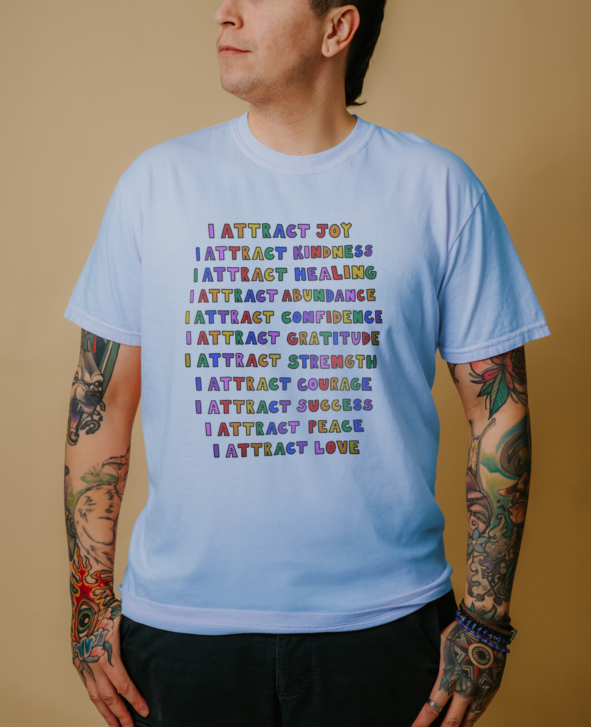 I Attract... Affirmations - T-Shirt