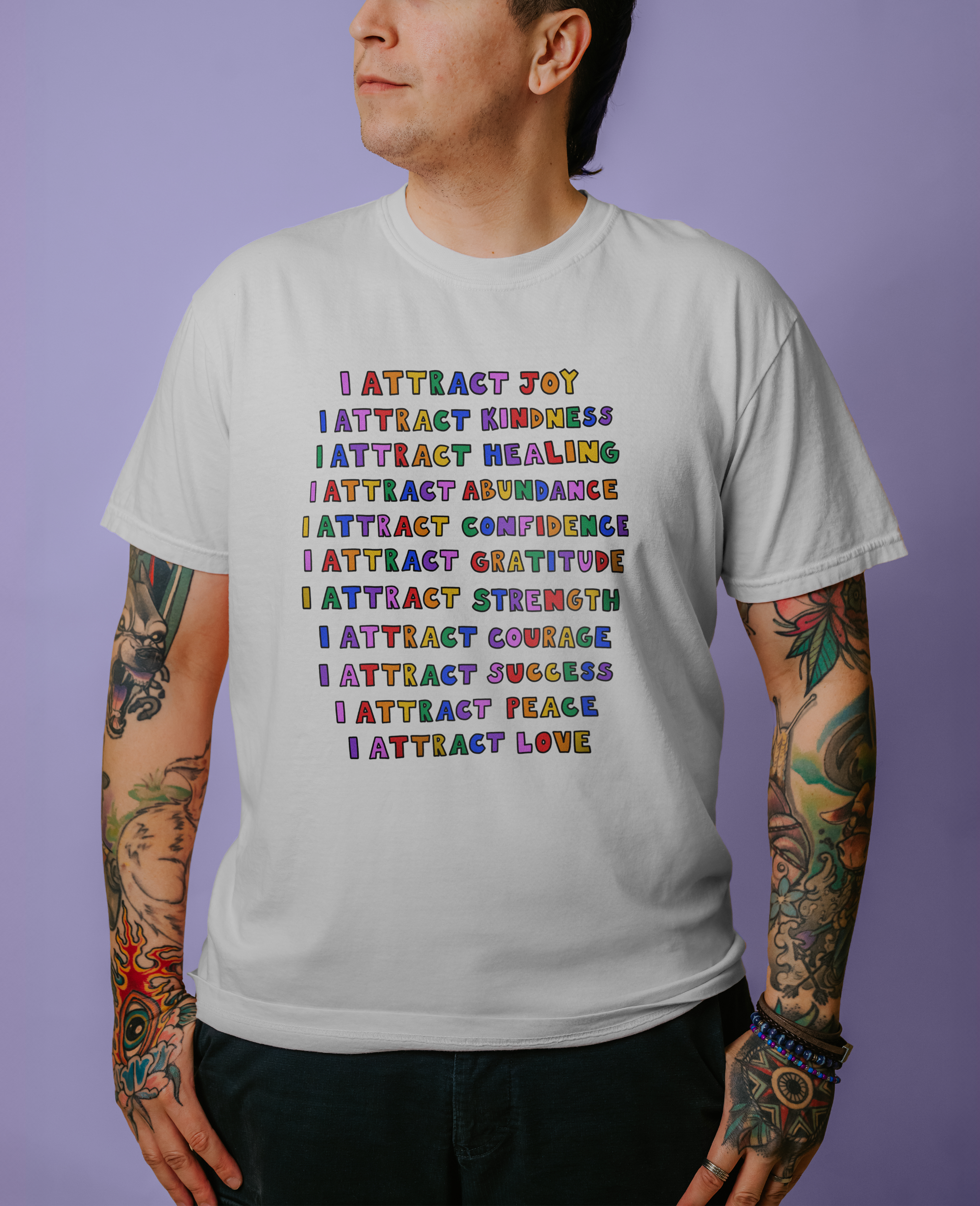 I Attract... Affirmations - T-Shirt