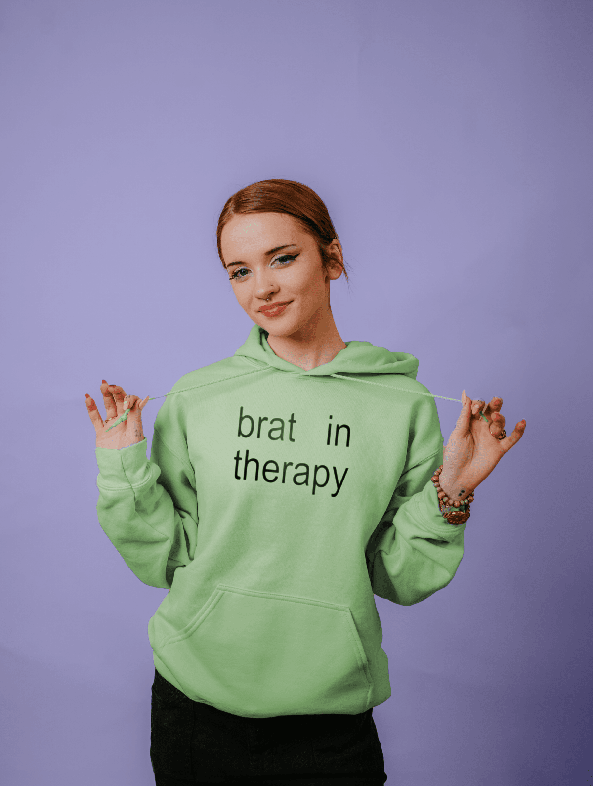 Brat In Therapy - Hoodie